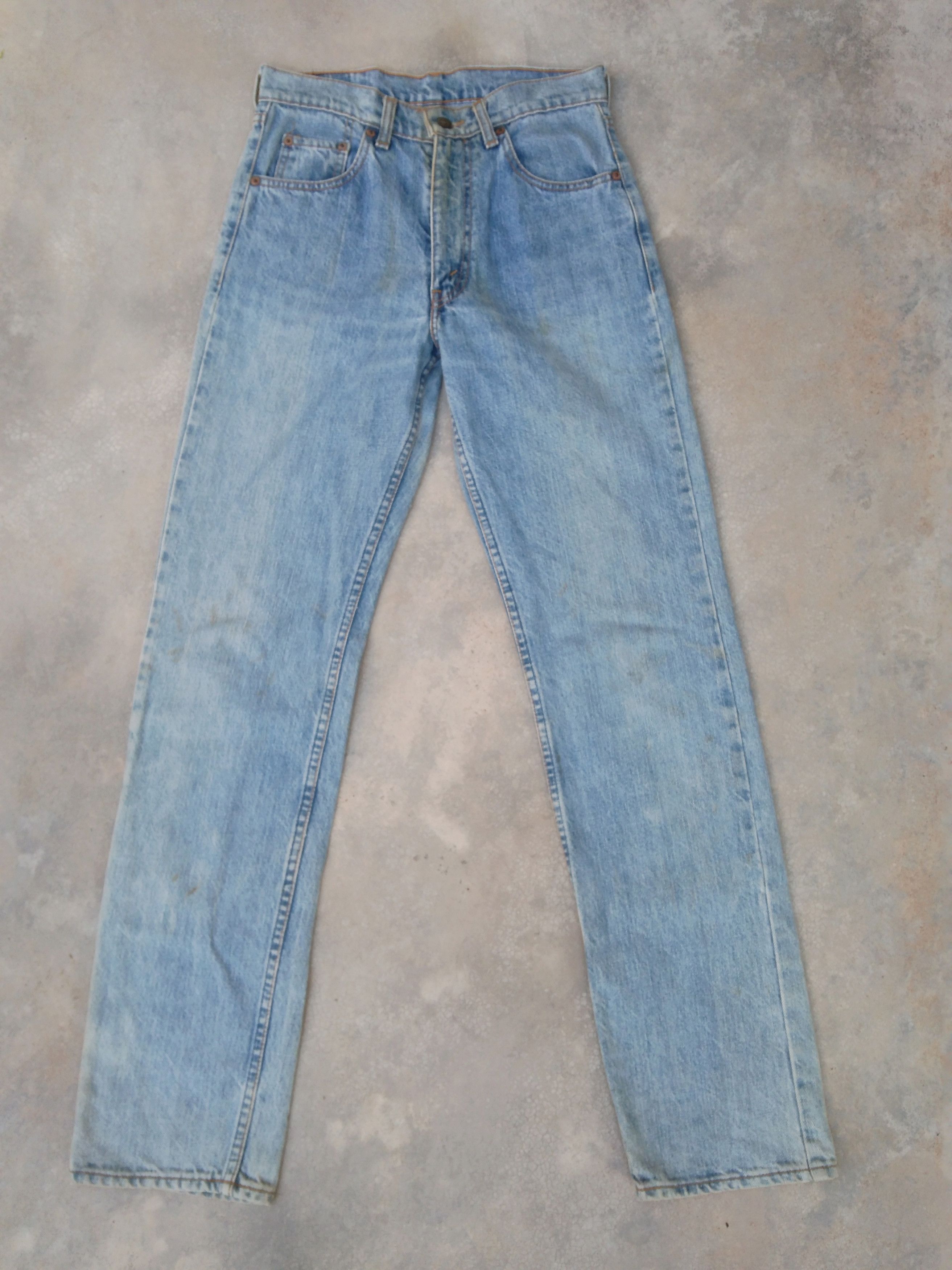 Levi's Vintage Levi's Jeans 503 Sun Faded Distressed Denim 28x33 Size US 28 / EU 44 - 4 Thumbnail