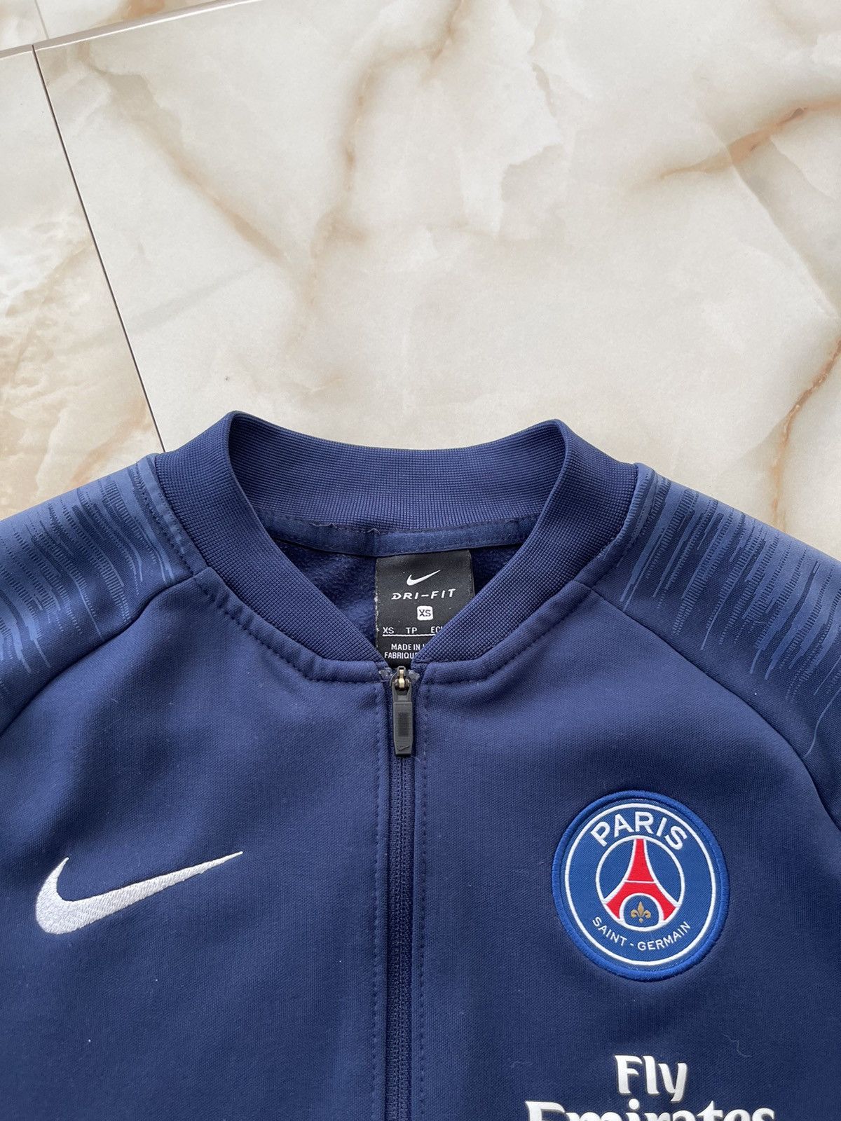 Nike Nike PSG Womens Full Zipped Jacket Size ONE SIZE - 5 Thumbnail