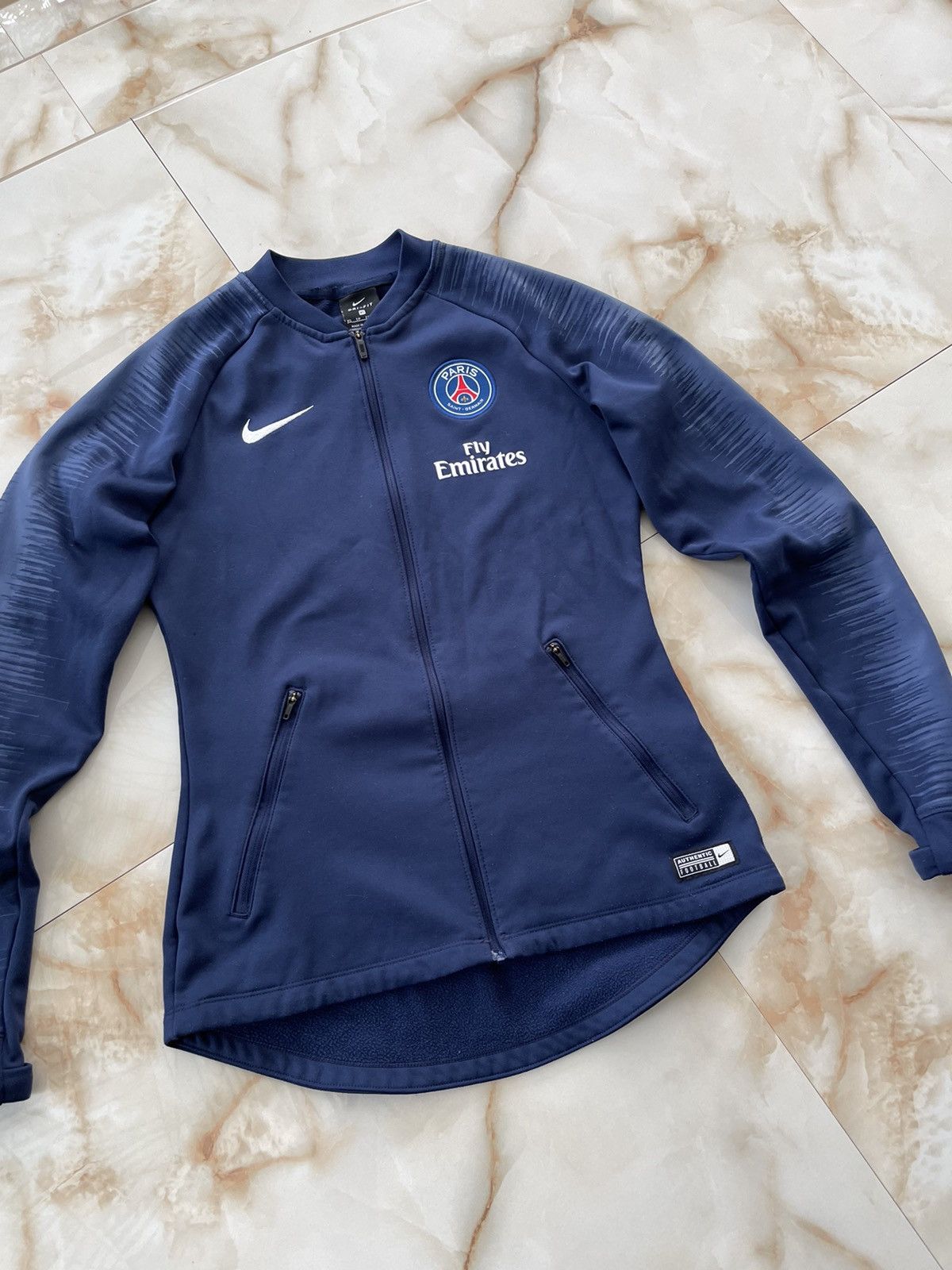 Nike Nike PSG Womens Full Zipped Jacket Size ONE SIZE - 3 Thumbnail