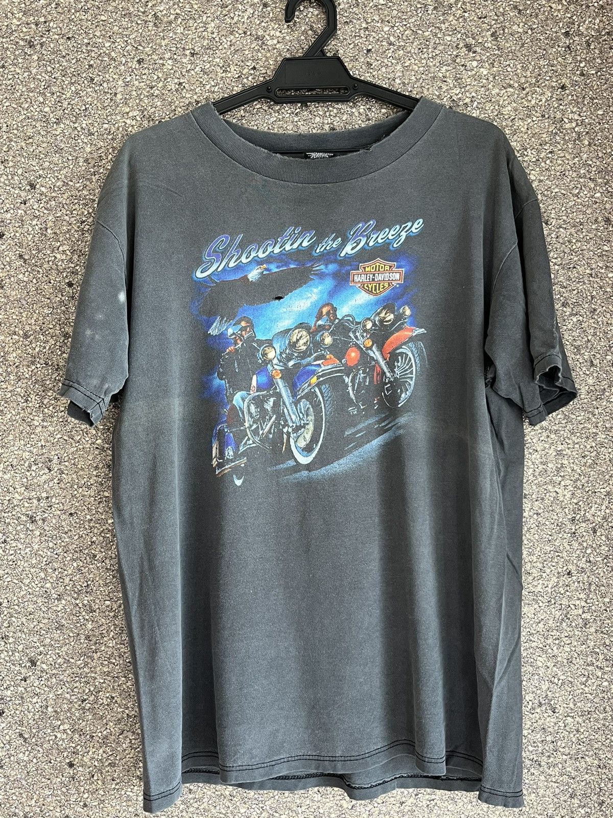 Vintage Harley davidson ft55 Size US L / EU 52-54 / 3 - 1 Thumbnail
