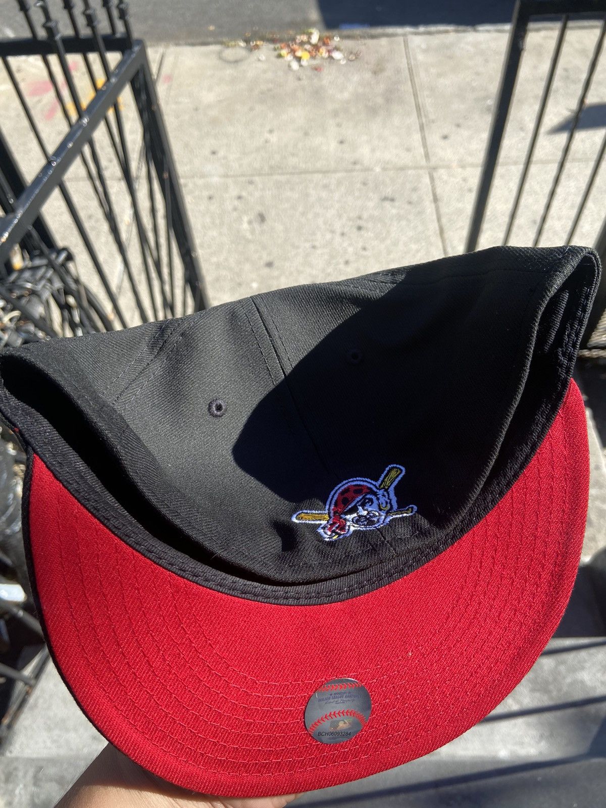 Hat Club × MLB × New Era 7 1/2 Covid Pirate Red UV New Era Fitted Size ONE SIZE - 3 Thumbnail
