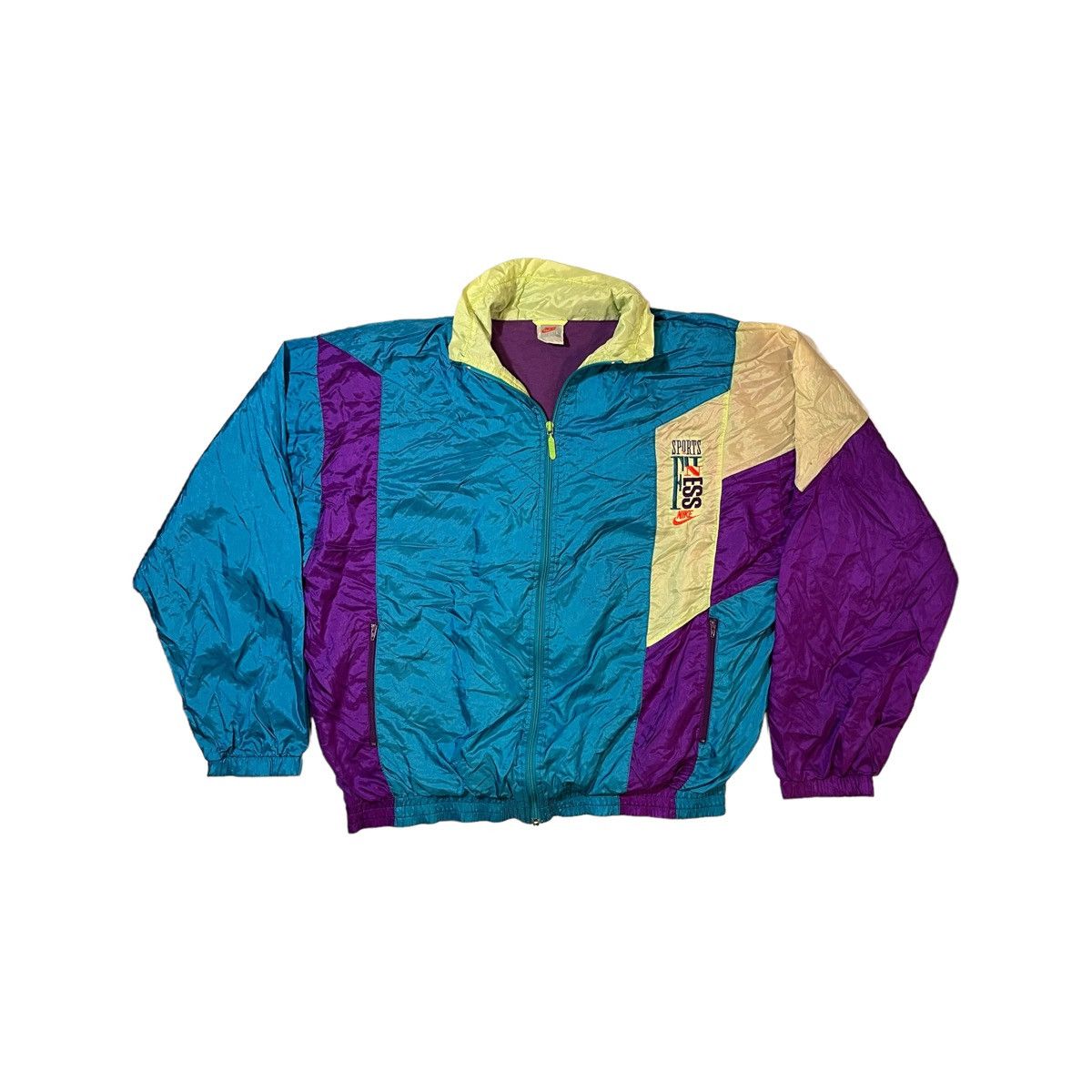 Nike 90’s Nike FSV Stadeln Tennis sport Worhl Germany jacket Size US L / EU 52-54 / 3 - 1 Thumbnail