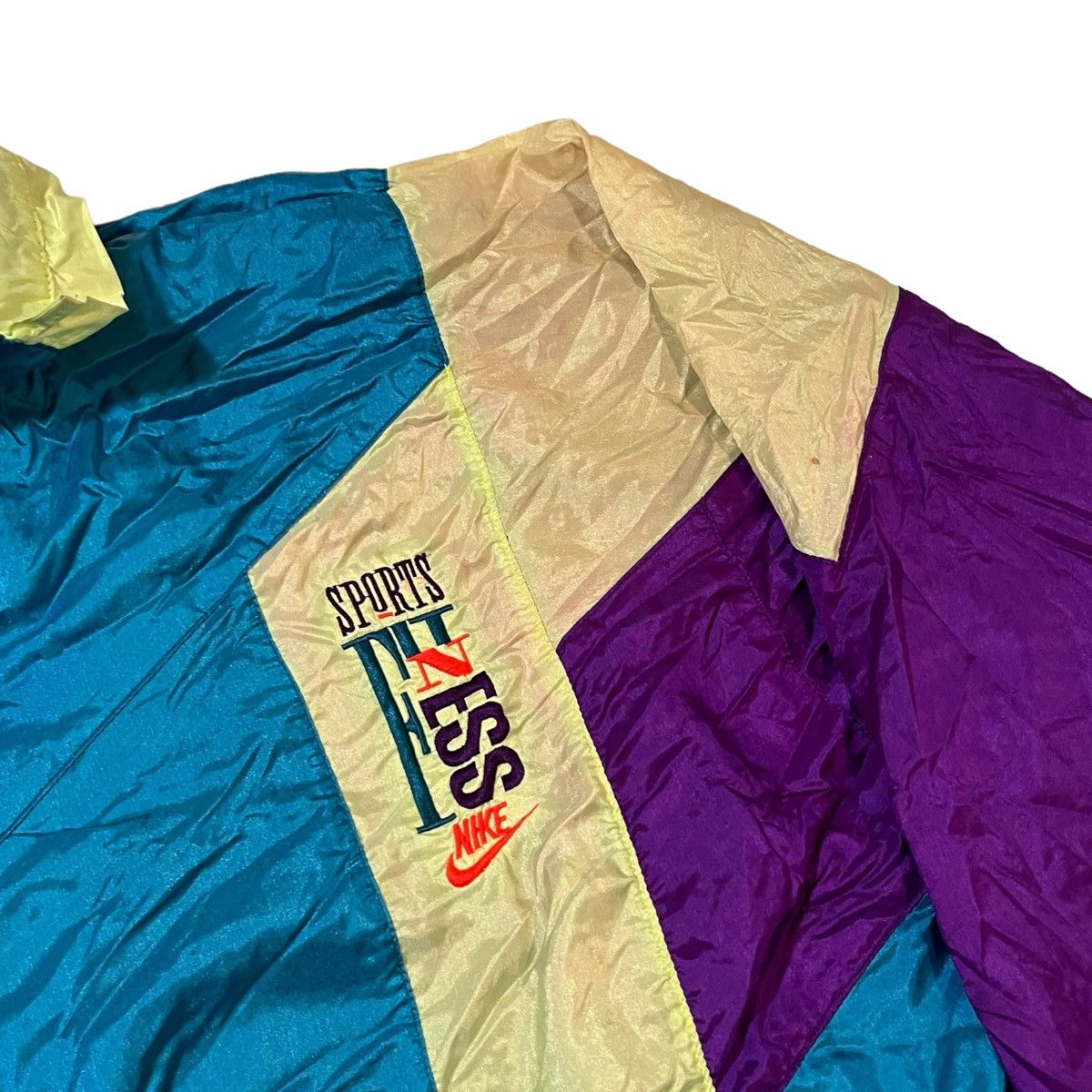 Nike 90’s Nike FSV Stadeln Tennis sport Worhl Germany jacket Size US L / EU 52-54 / 3 - 2 Thumbnail