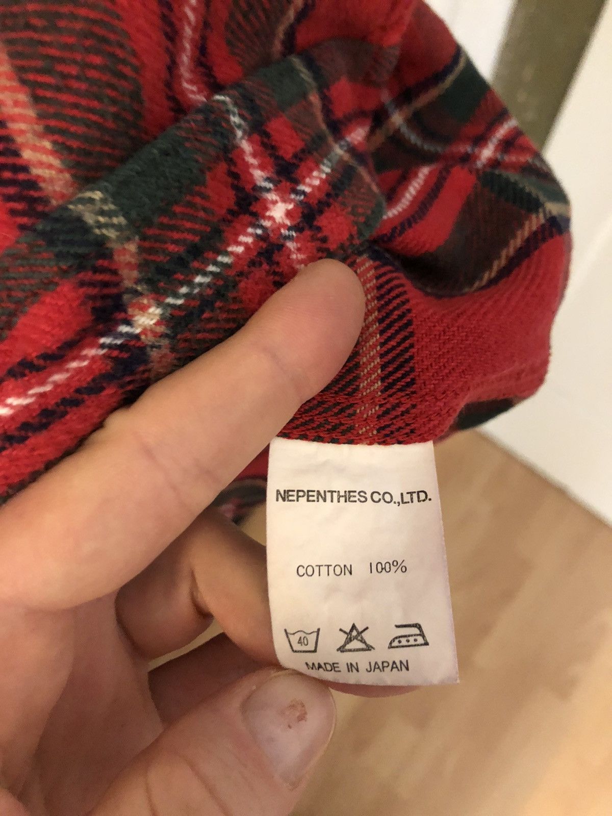 Engineered Garments × Nepenthes Purple Label Rugged Flannel Shirt S Made in Japan Size US S / EU 44-46 / 1 - 8 Thumbnail