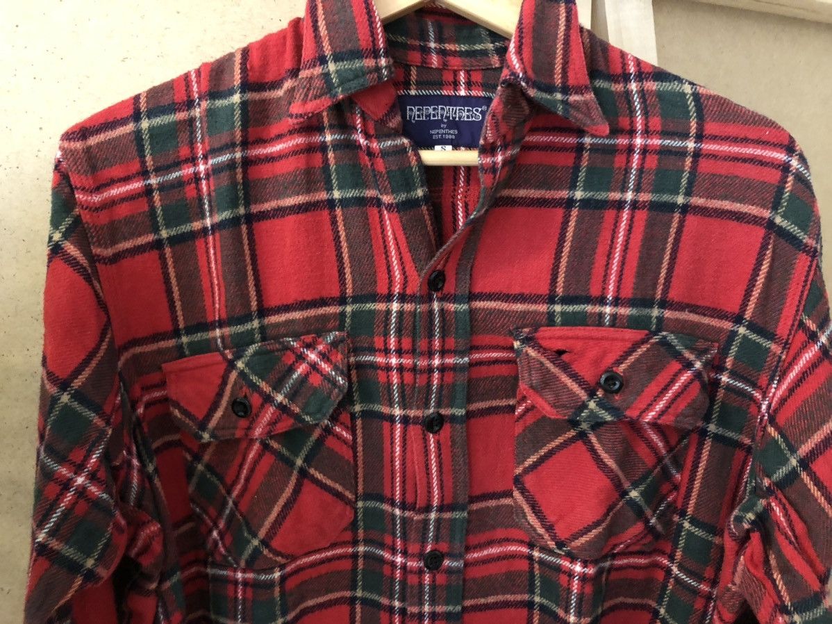 Engineered Garments × Nepenthes Purple Label Rugged Flannel Shirt S Made in Japan Size US S / EU 44-46 / 1 - 5 Thumbnail