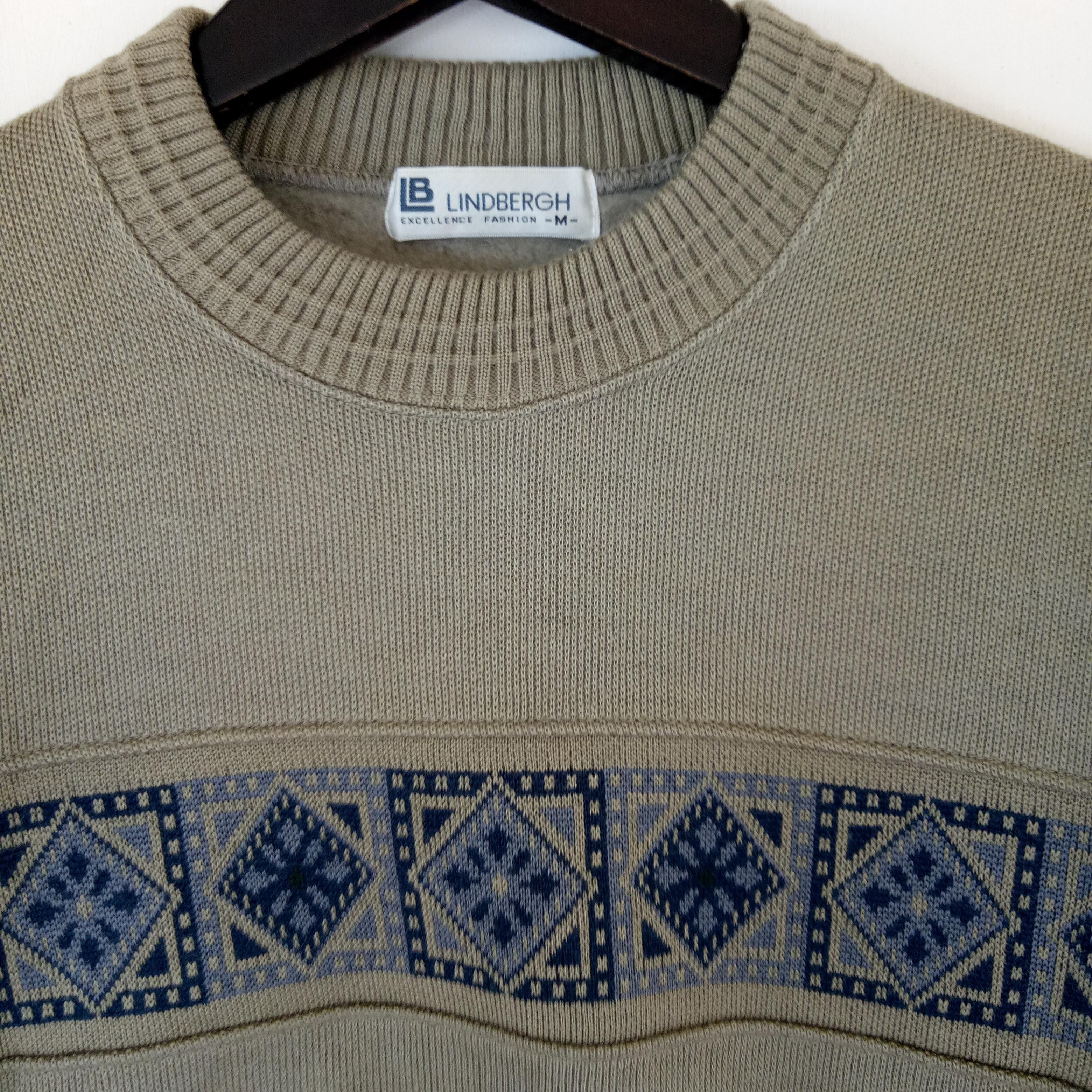 Japanese Brand VINTAGE LINDBERGH sweatshirt japanese streetwear sweater Size US M / EU 48-50 / 2 - 4 Thumbnail