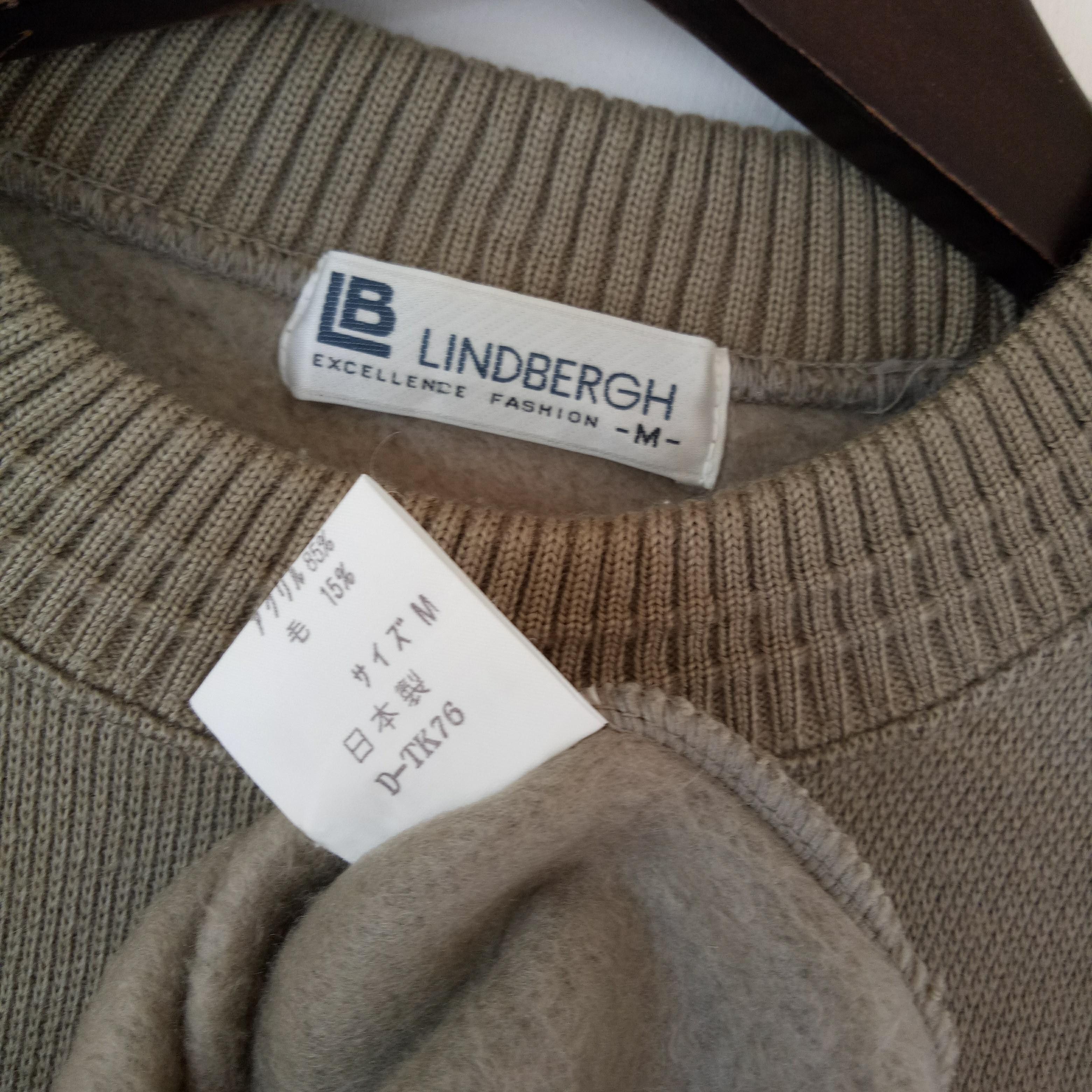 Japanese Brand VINTAGE LINDBERGH sweatshirt japanese streetwear sweater Size US M / EU 48-50 / 2 - 3 Thumbnail