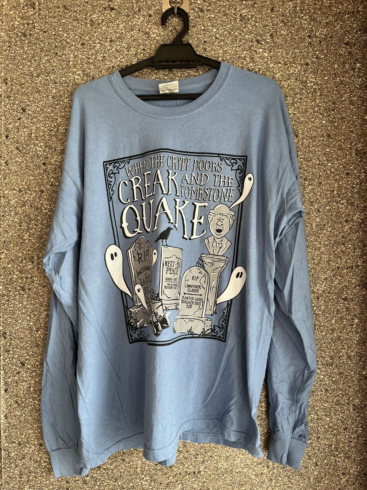 image of Made In USA x Vintage Comfort Colours Ft55 in Blue, Men's (Size Large)