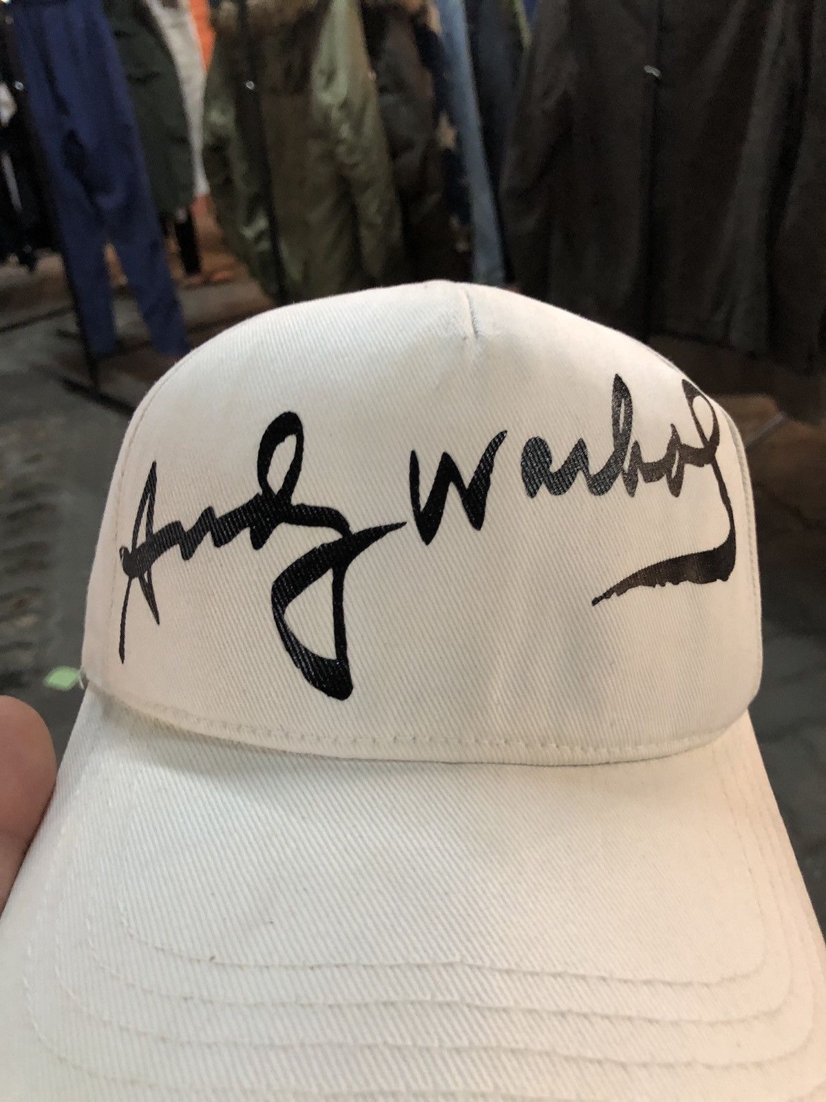 Andy Warhol VINTAGE ANDY WARHOL CAP HAT Size ONE SIZE - 2 Thumbnail