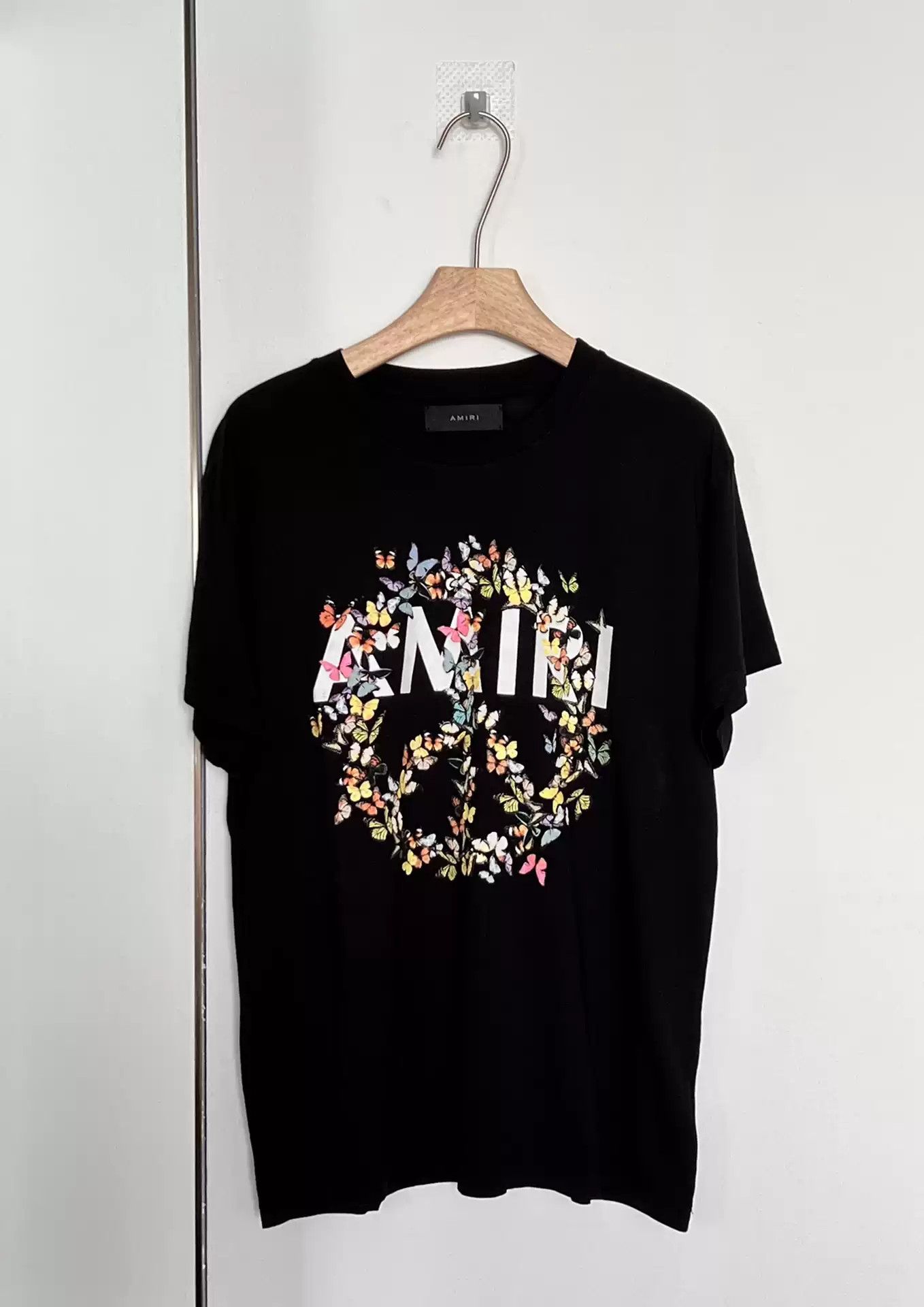 Amiri AMIRI Logo Butterflys Anti War Tee Size US M / EU 48-50 / 2 - 1 Thumbnail