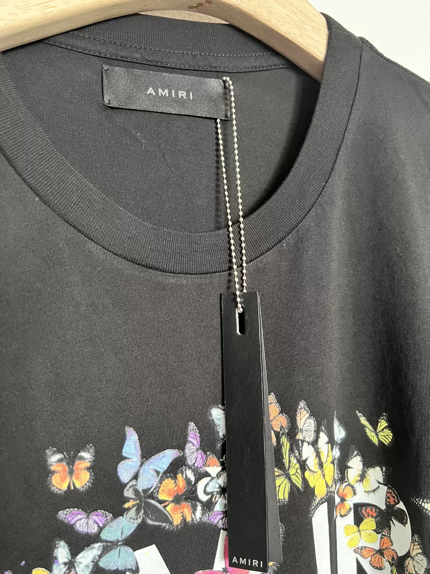 Amiri AMIRI Logo Butterflys Anti War Tee Size US M / EU 48-50 / 2 - 6 Thumbnail