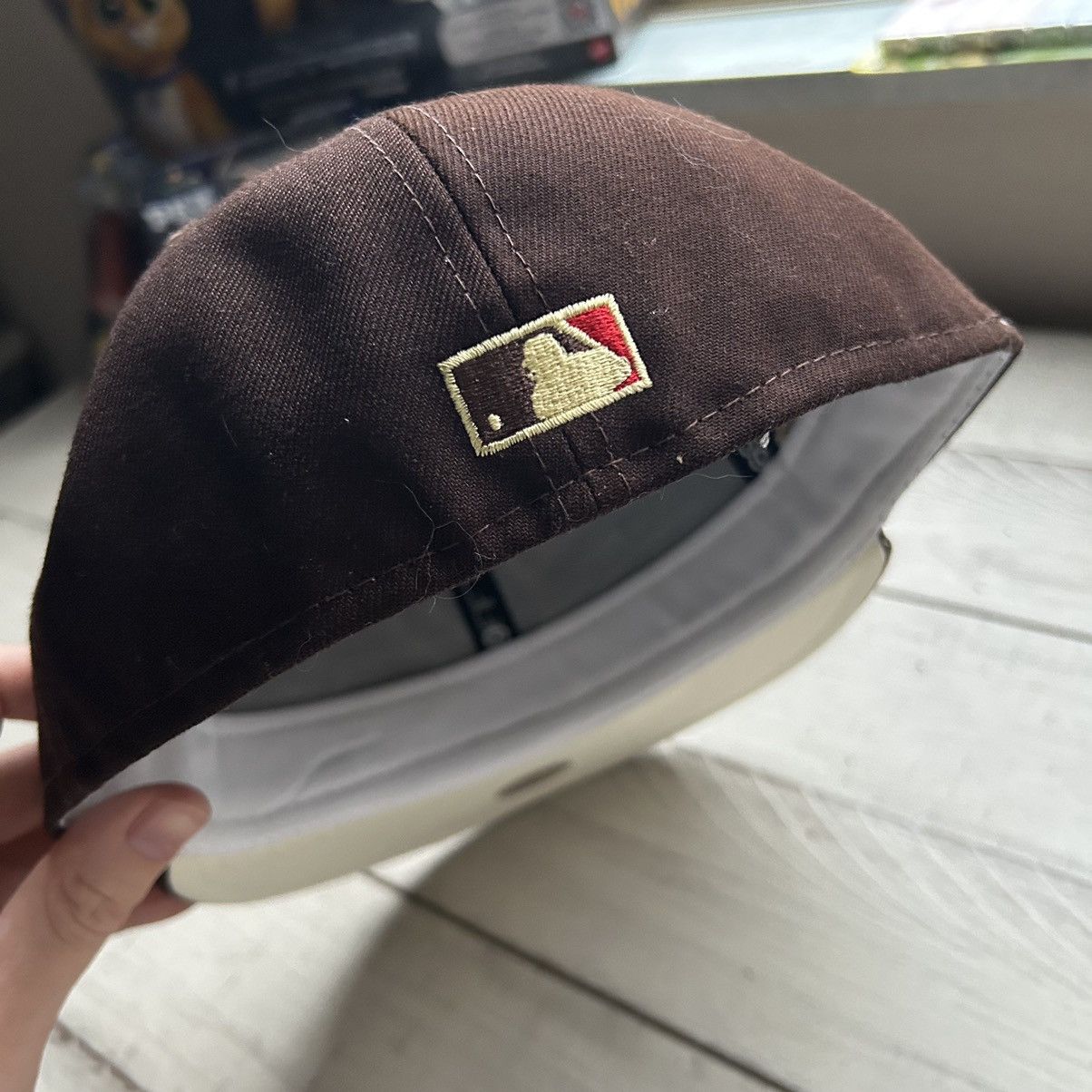 MLB × MyFitteds × New Era 7 1/4 WASHiNGTON NATiONALS “THE WARRiORS” 1979 brown cream Size ONE SIZE - 8 Thumbnail