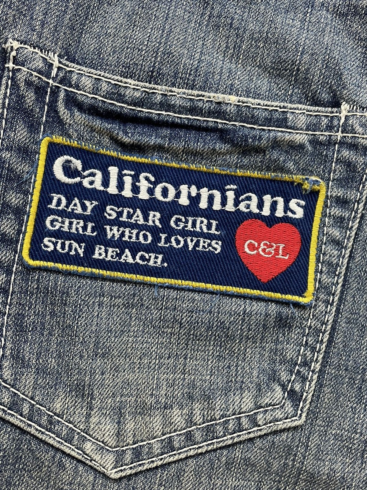 Japanese Brand × Vintage DOPE🔥90’s Legitimate Denim Art Hysteric Glamour Style! Size US 30 / EU 46 - 8 Thumbnail