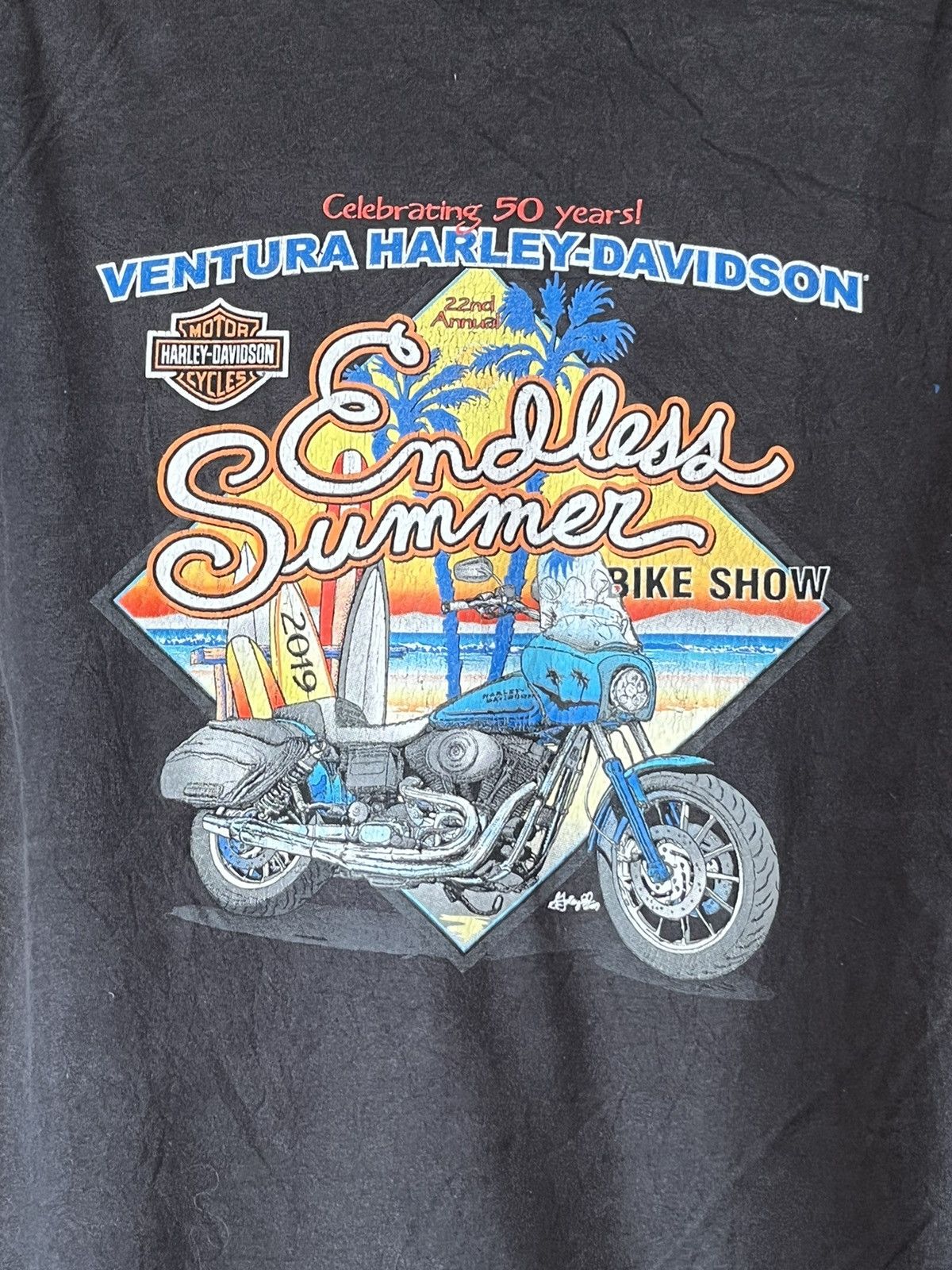 Vintage Harley davidson ft55 Size US M / EU 48-50 / 2 - 4 Thumbnail