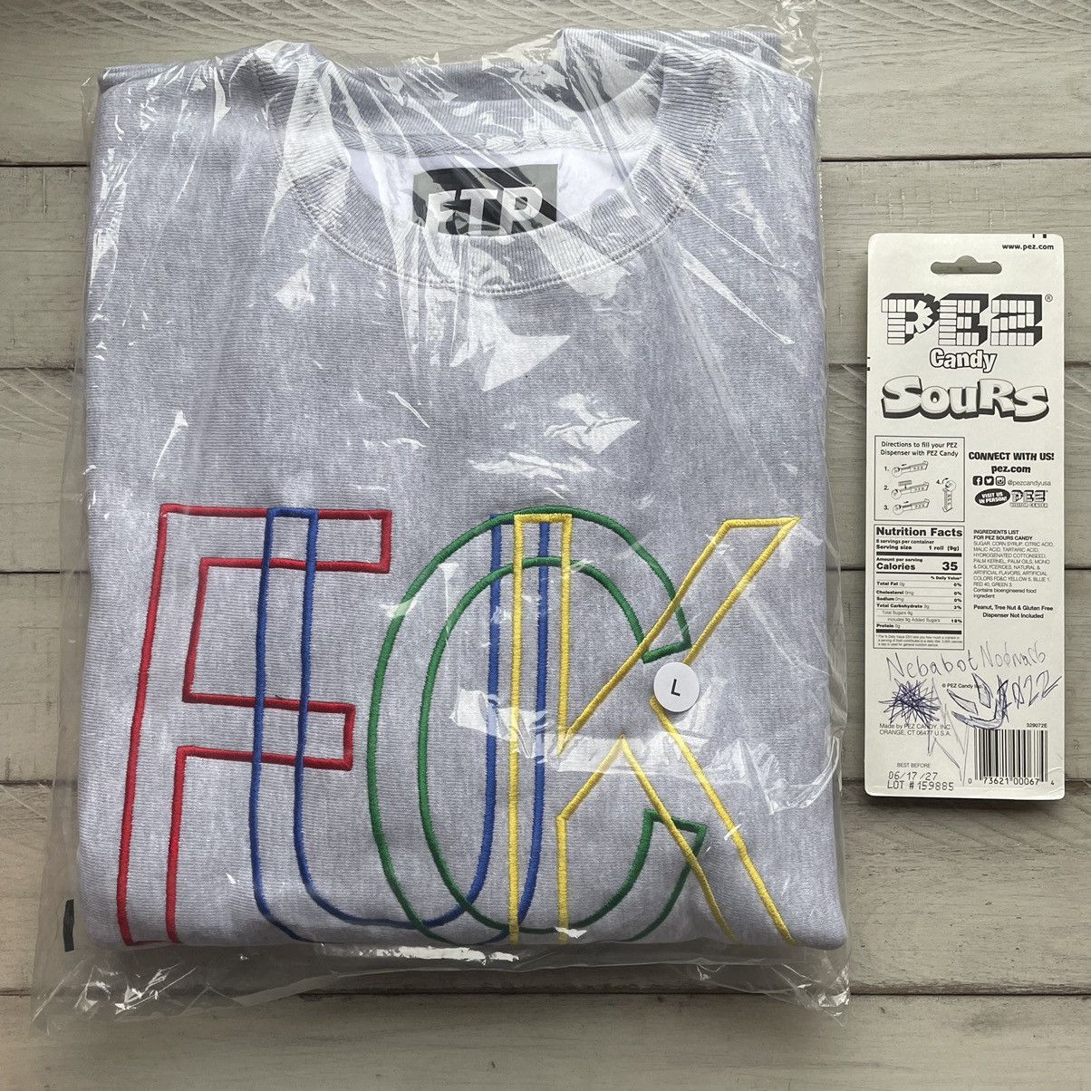 Fuck The Population FTP MULTiCOLOR FUCK LOGO CREWNECK SWEATSHiRT EBAY Size US L / EU 52-54 / 3 - 3 Thumbnail
