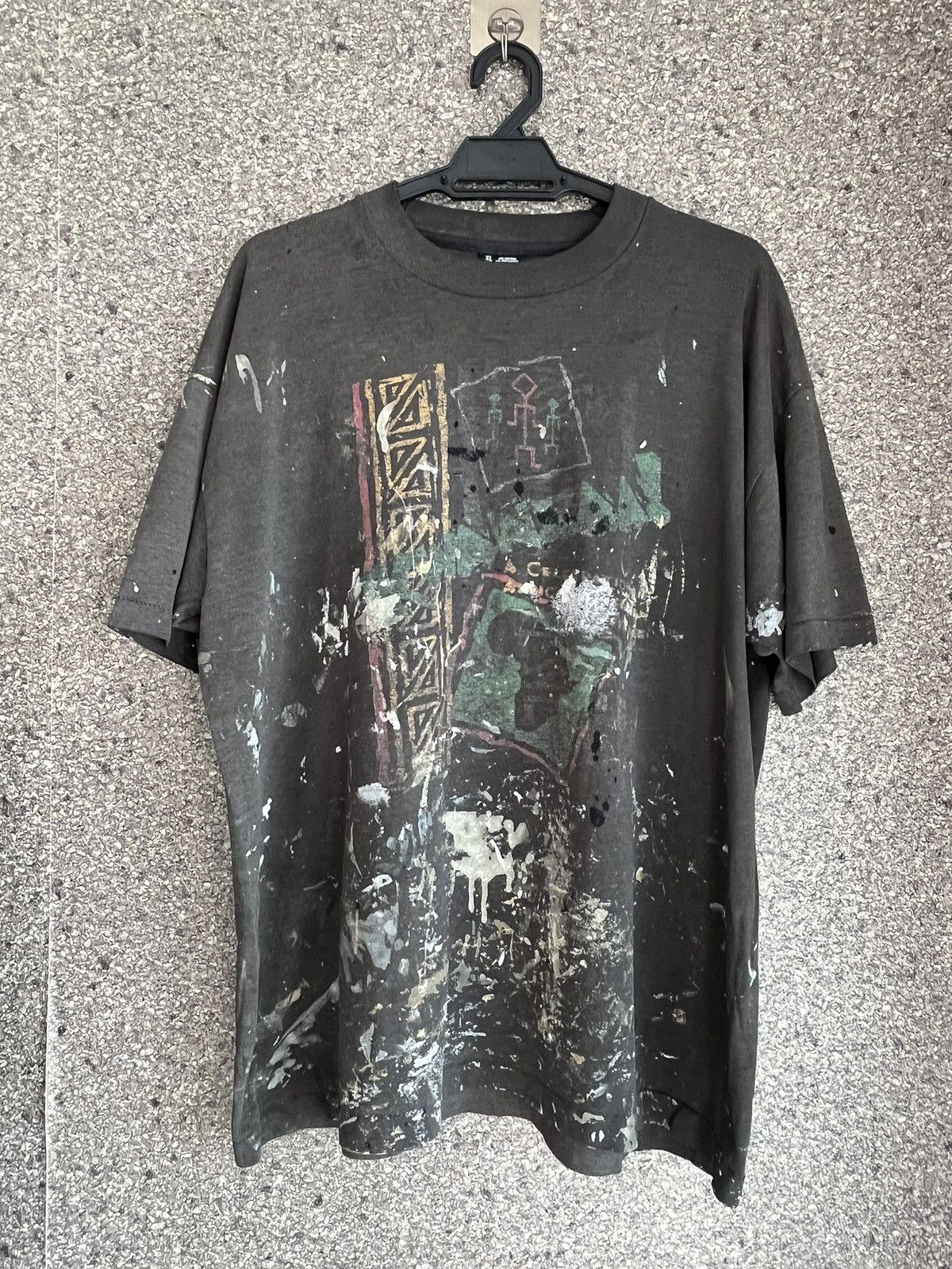 image of Made In USA x Vintage Fruit Of The Loom Ft55 in Black, Men's (Size XL)