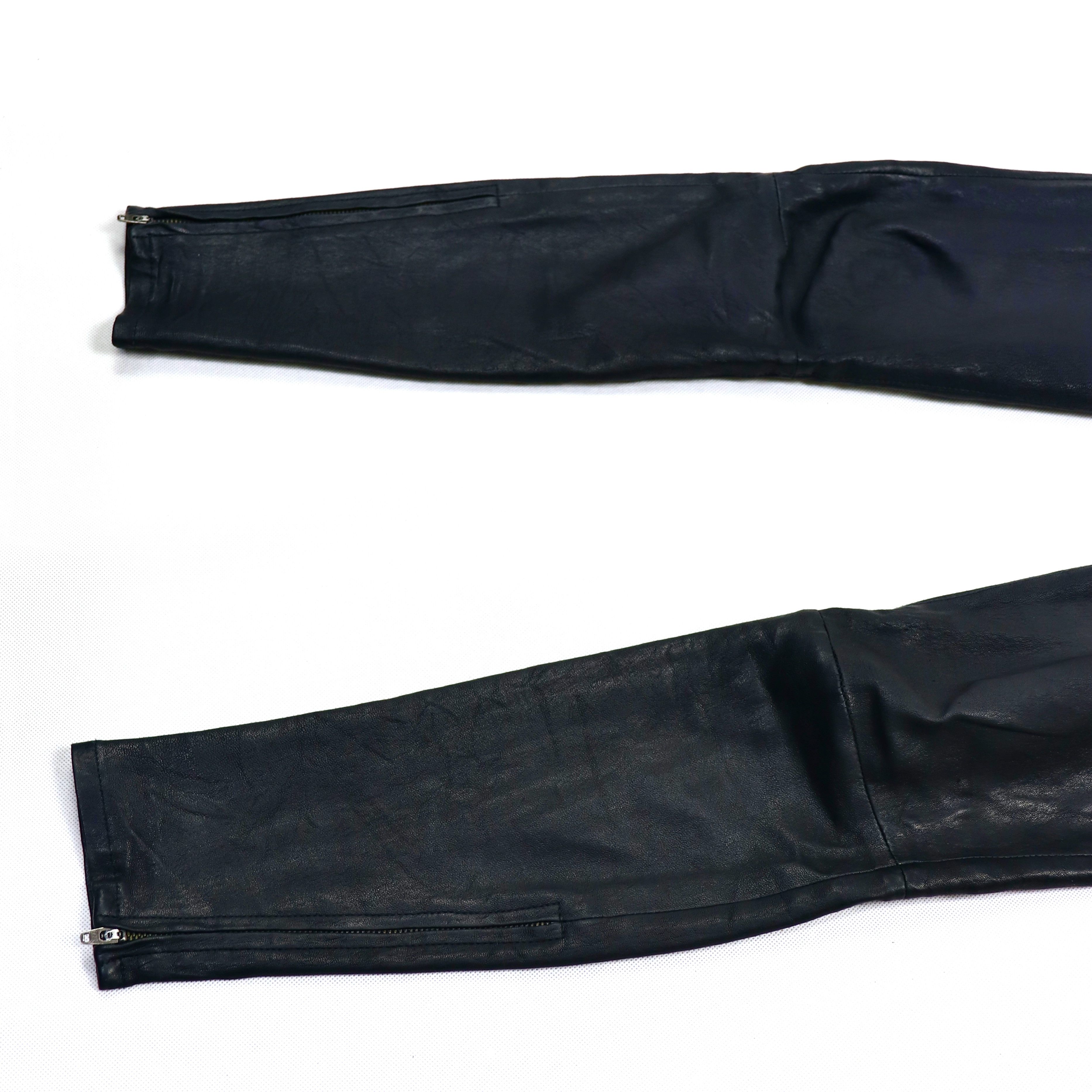 J Brand J Brand Lamb Leather Biker Pants Size US 27 - 3 Thumbnail