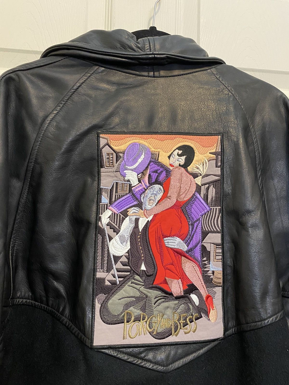 Vintage Vintage Porgy and Bess Leather Jacket Size US L / EU 52-54 / 3 - 1 Thumbnail