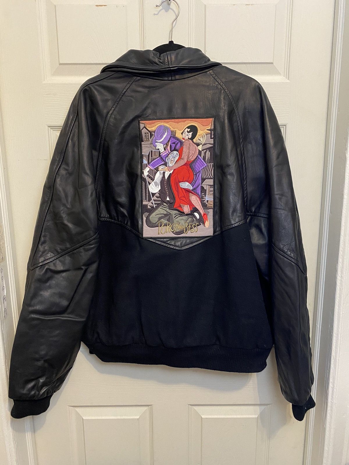 Vintage Vintage Porgy and Bess Leather Jacket Size US L / EU 52-54 / 3 - 2 Thumbnail