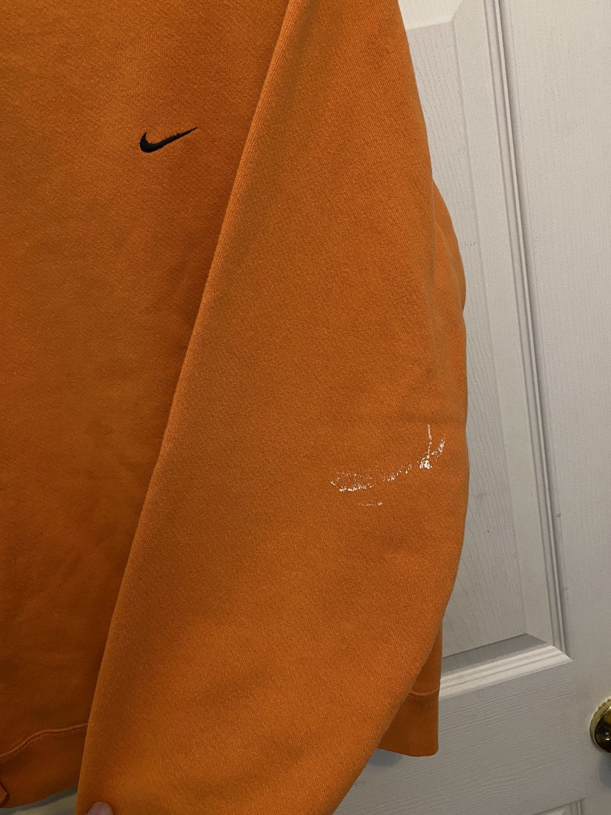 Nike Vintage Orange Nike Small Swoosh Crewneck Size US M / EU 48-50 / 2 - 3 Thumbnail