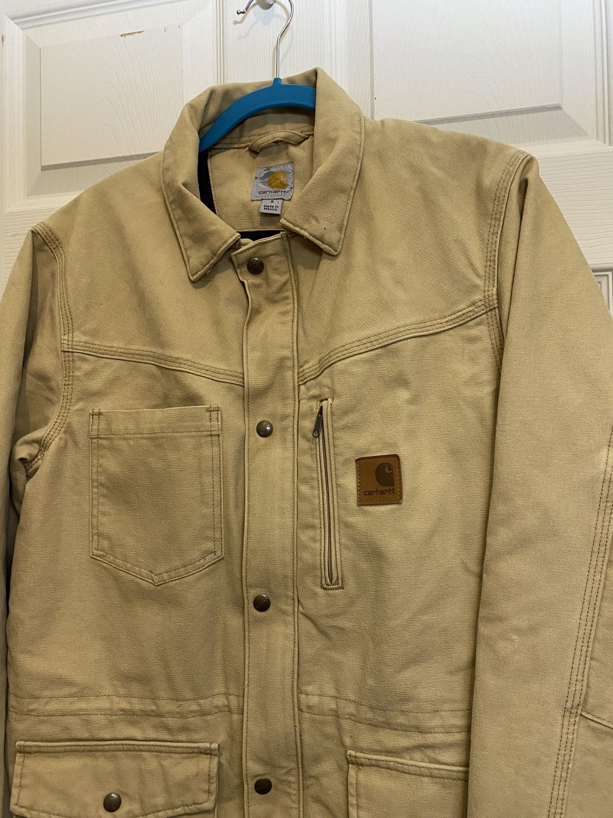 Carhartt Vintage Carhartt Trench Chore Work Jacket Size US S / EU 44-46 / 1 - 2 Thumbnail
