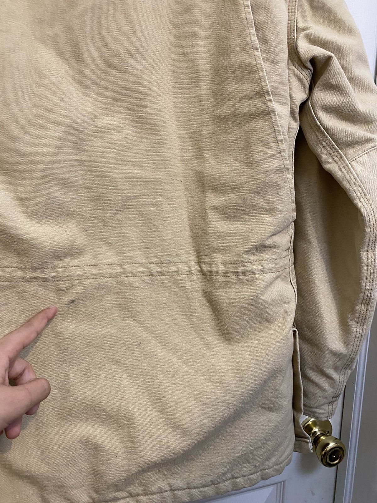 Carhartt Vintage Carhartt Trench Chore Work Jacket Size US S / EU 44-46 / 1 - 4 Thumbnail
