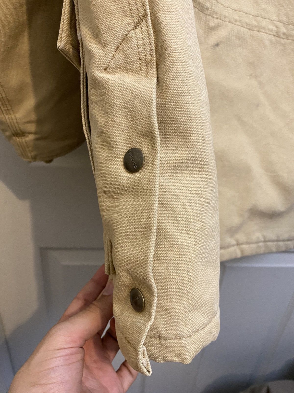 Carhartt Vintage Carhartt Trench Chore Work Jacket Size US S / EU 44-46 / 1 - 5 Thumbnail