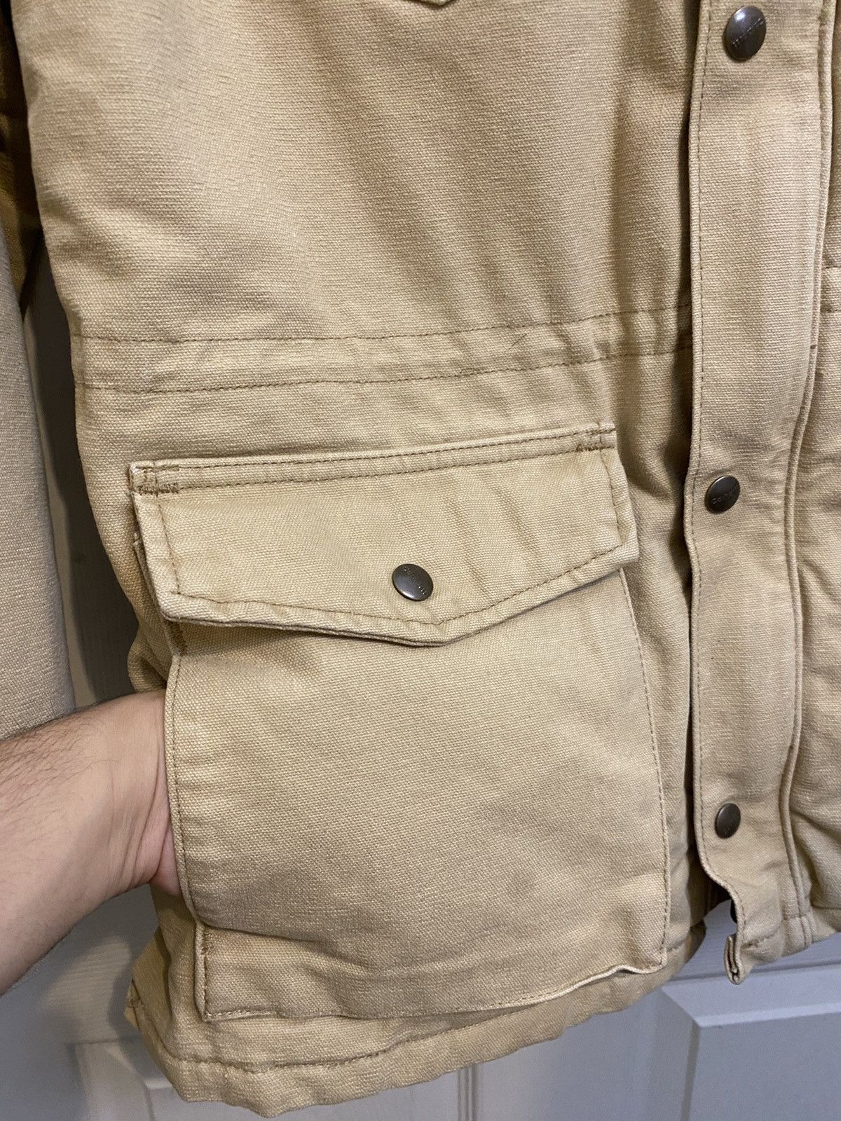Carhartt Vintage Carhartt Trench Chore Work Jacket Size US S / EU 44-46 / 1 - 6 Thumbnail