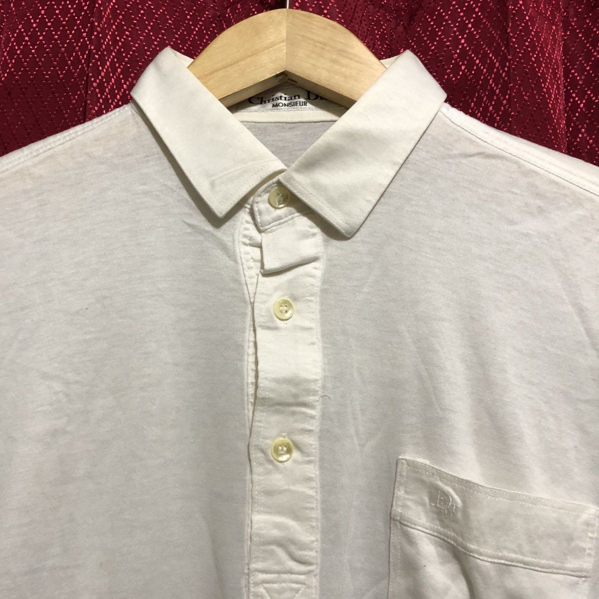 Christian Dior Monsieur Vintage Christian Dior Sport Polo Shirt Small Logo Size US M / EU 48-50 / 2 - 2 Thumbnail