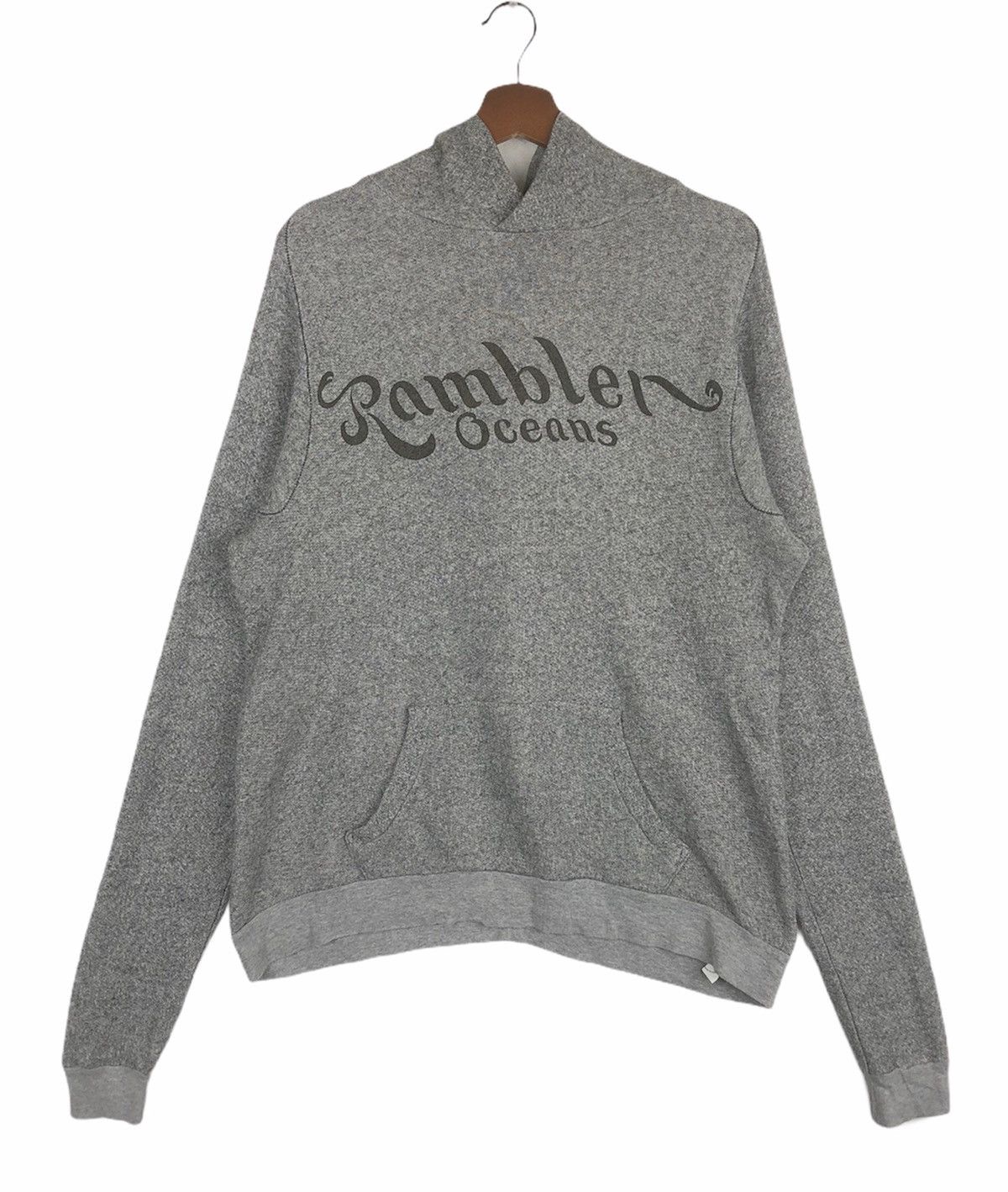image of Self Edge Sunny Sports x Sunny Sports Vintage Sunny Sports Hoodie in Grey (Size Medium)