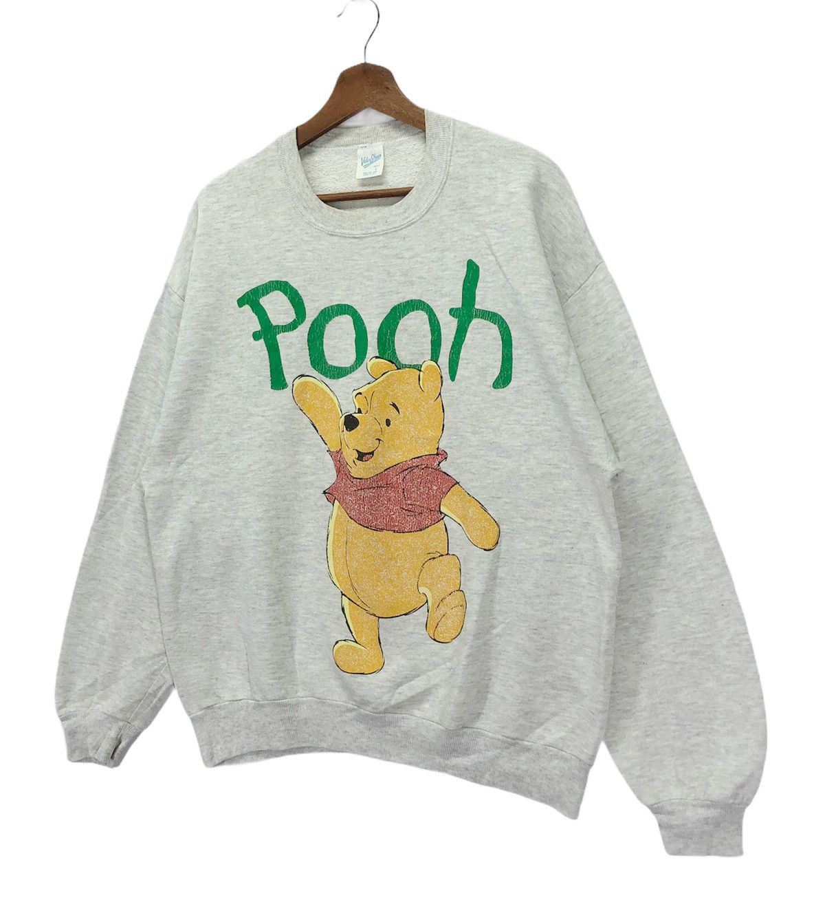 Cartoon Network × Disney × Warner Bros Vintage Winnie The Pooh Cartoon 90s Sweatshirts Size US L / EU 52-54 / 3 - 3 Thumbnail