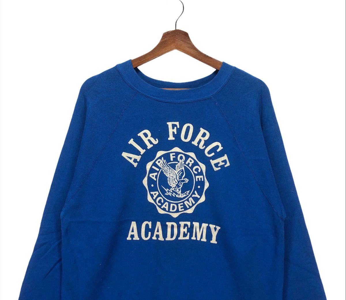 Vintage Vintage 80s Air Force Academy Crewneck Size US L / EU 52-54 / 3 - 3 Thumbnail