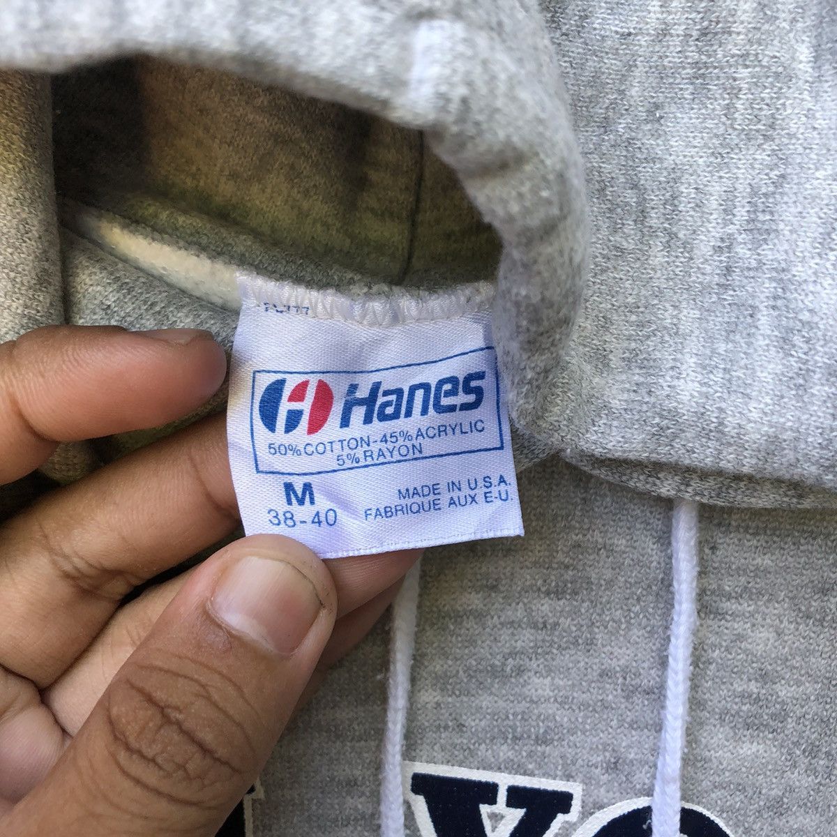 MLB × New York Yankees × Vintage Vintage 80s New York Yankees Hoodie Sweatshirt Size US M / EU 48-50 / 2 - 3 Thumbnail