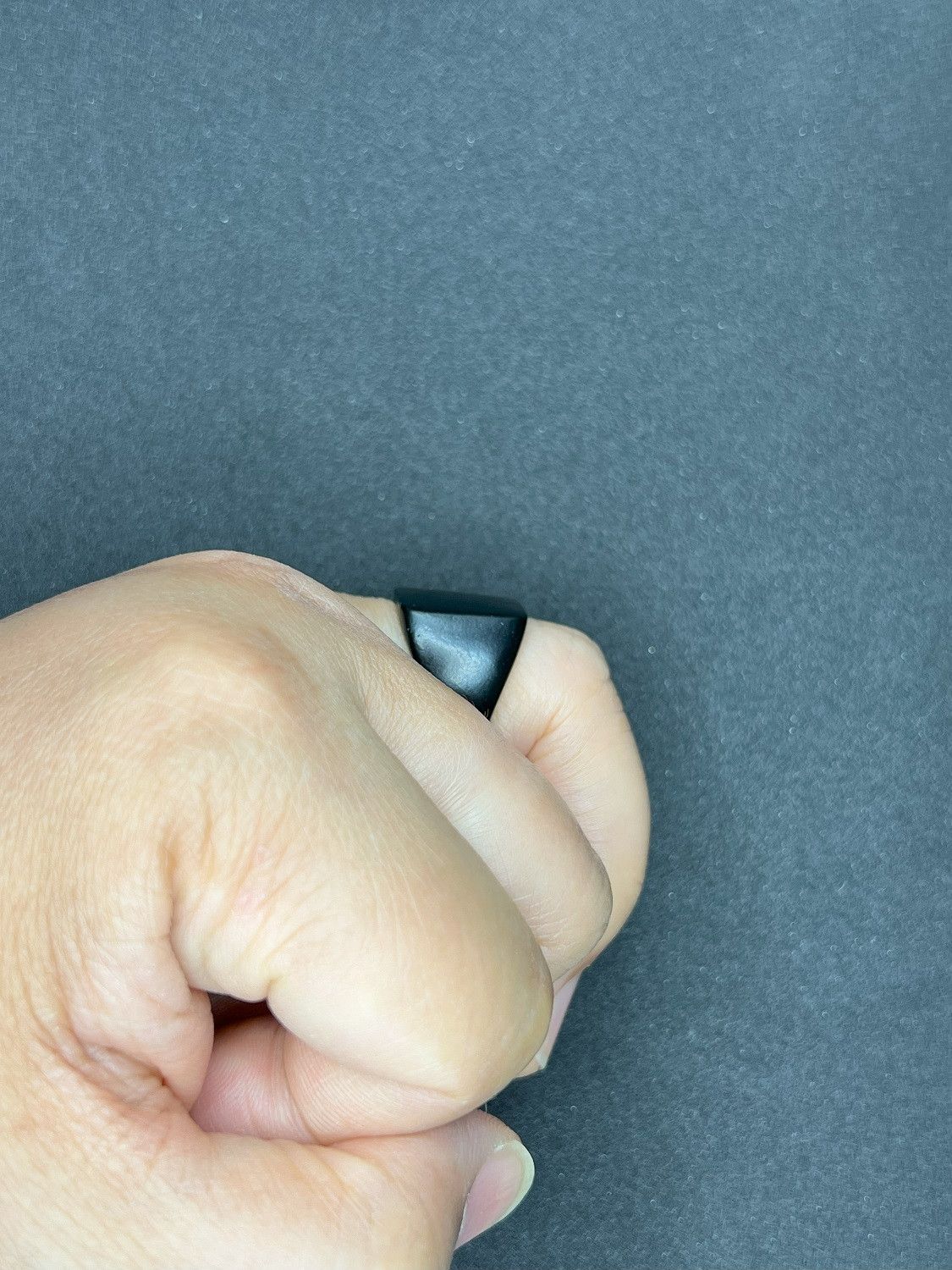 Jewelry Black Square Stainless Steel Ring - size 7.25 Size ONE SIZE - 4 Thumbnail