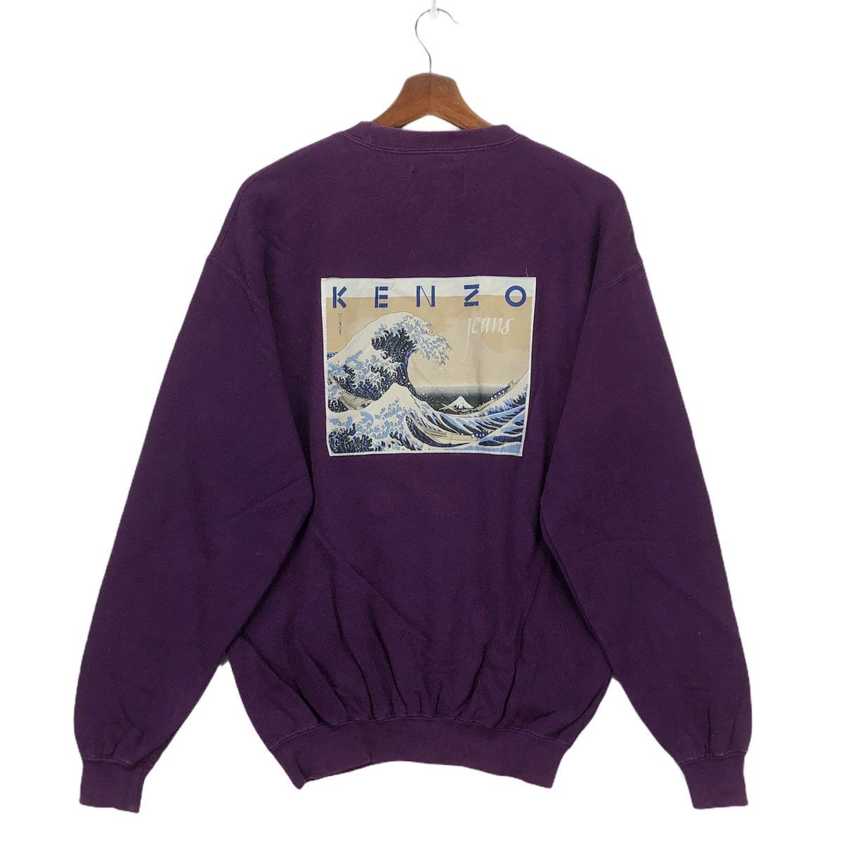 Kenzo Vintage Kenzo Jeans Japanese Brand Crewneck Size US L / EU 52-54 / 3 - 1 Thumbnail