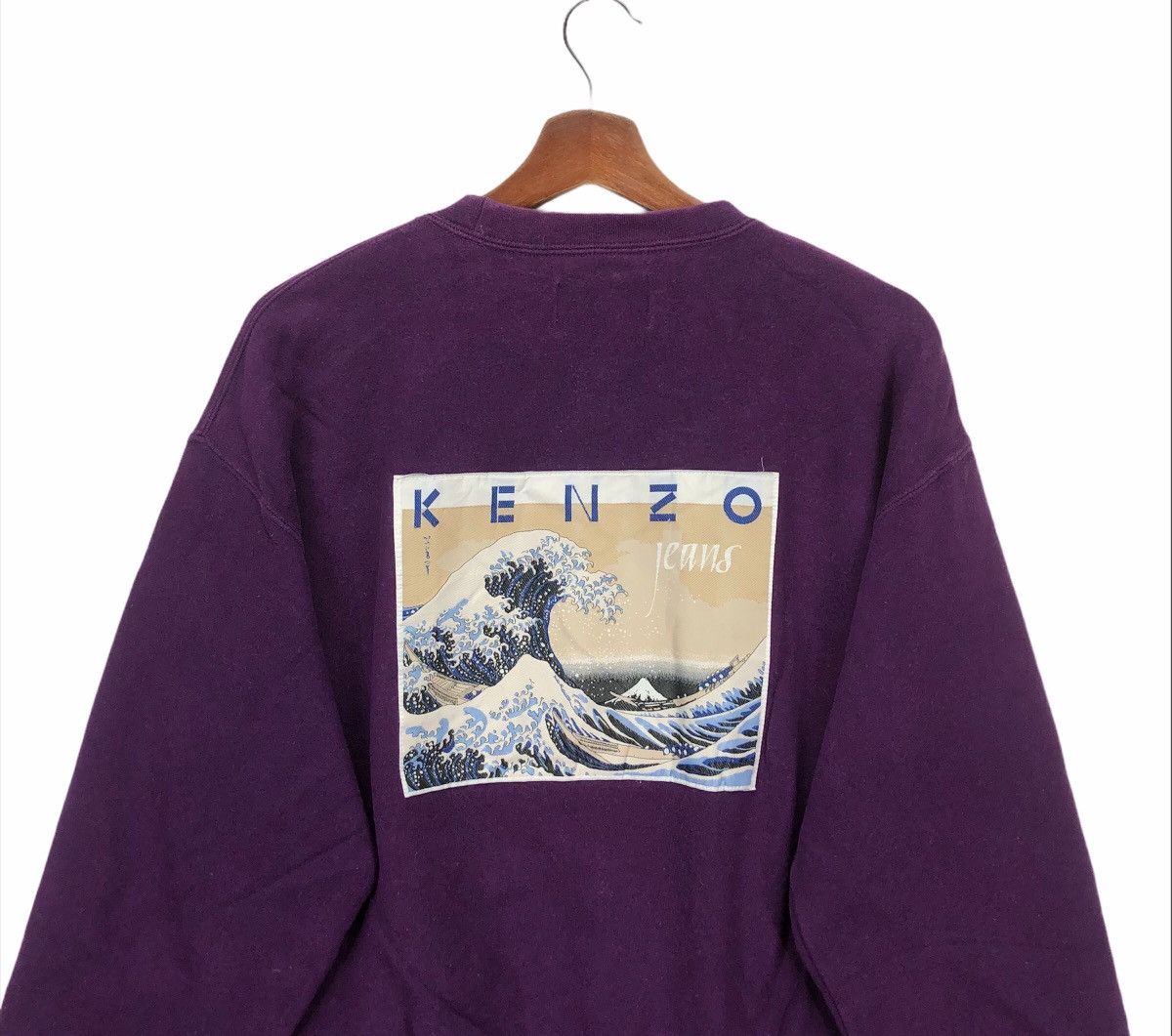 Kenzo Vintage Kenzo Jeans Japanese Brand Crewneck Size US L / EU 52-54 / 3 - 2 Thumbnail