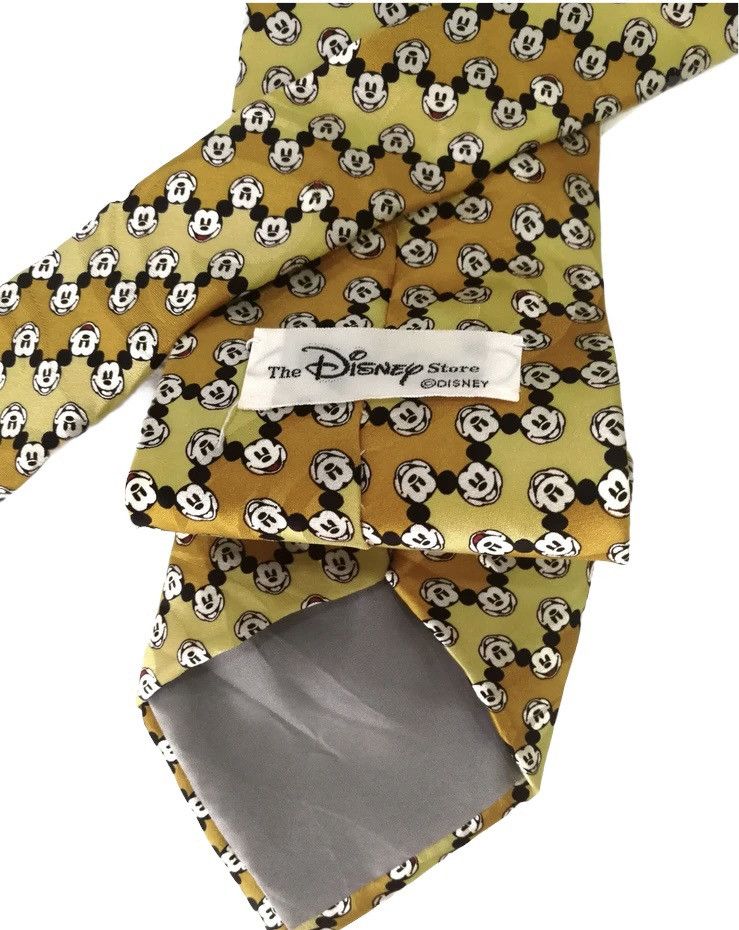 Disney × Mickey Mouse Mickey Mouse silk necktie disney tie Size ONE SIZE - 4 Thumbnail