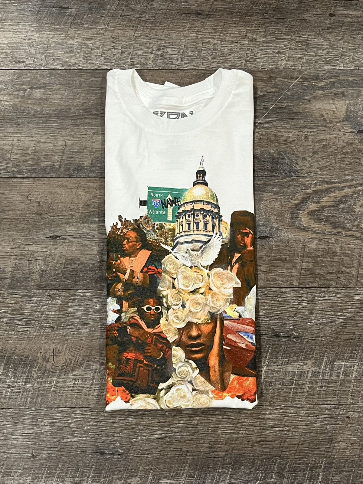 Migos YRN Migos Culture White Tee Shirt Size Large Size US L / EU 52-54 / 3 - 5 Thumbnail