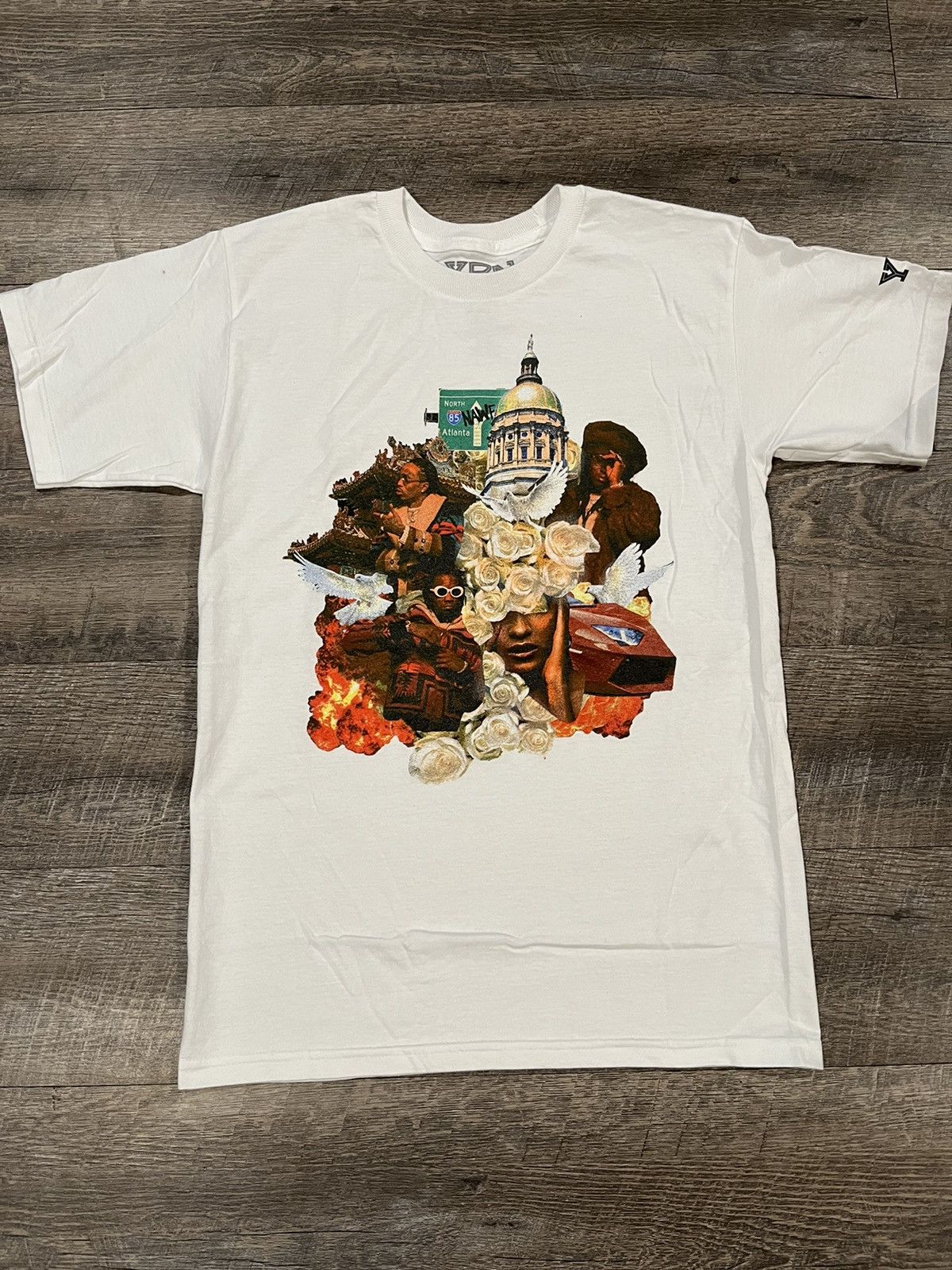 Migos YRN Migos Culture White Tee Shirt Size Large Size US L / EU 52-54 / 3 - 1 Thumbnail