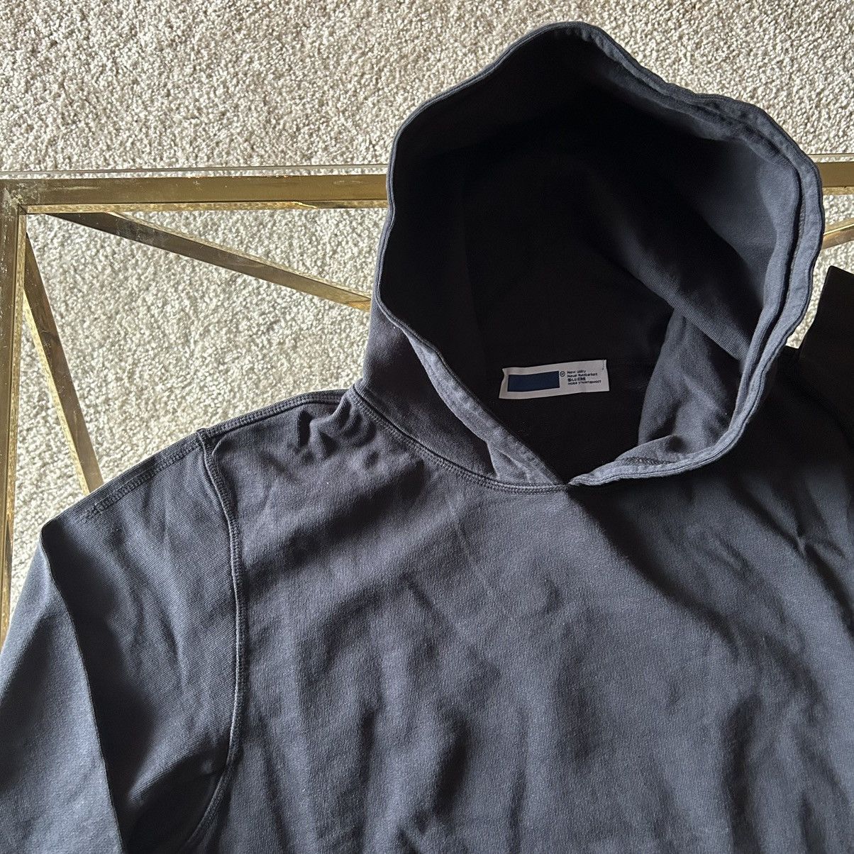 AFFXWRKS KiKO KOSTADiNOV OVERDYED OVERSTiTCH BASiC HOODiE SWEATSHiRT Size US XL / EU 56 / 4 - 7 Thumbnail