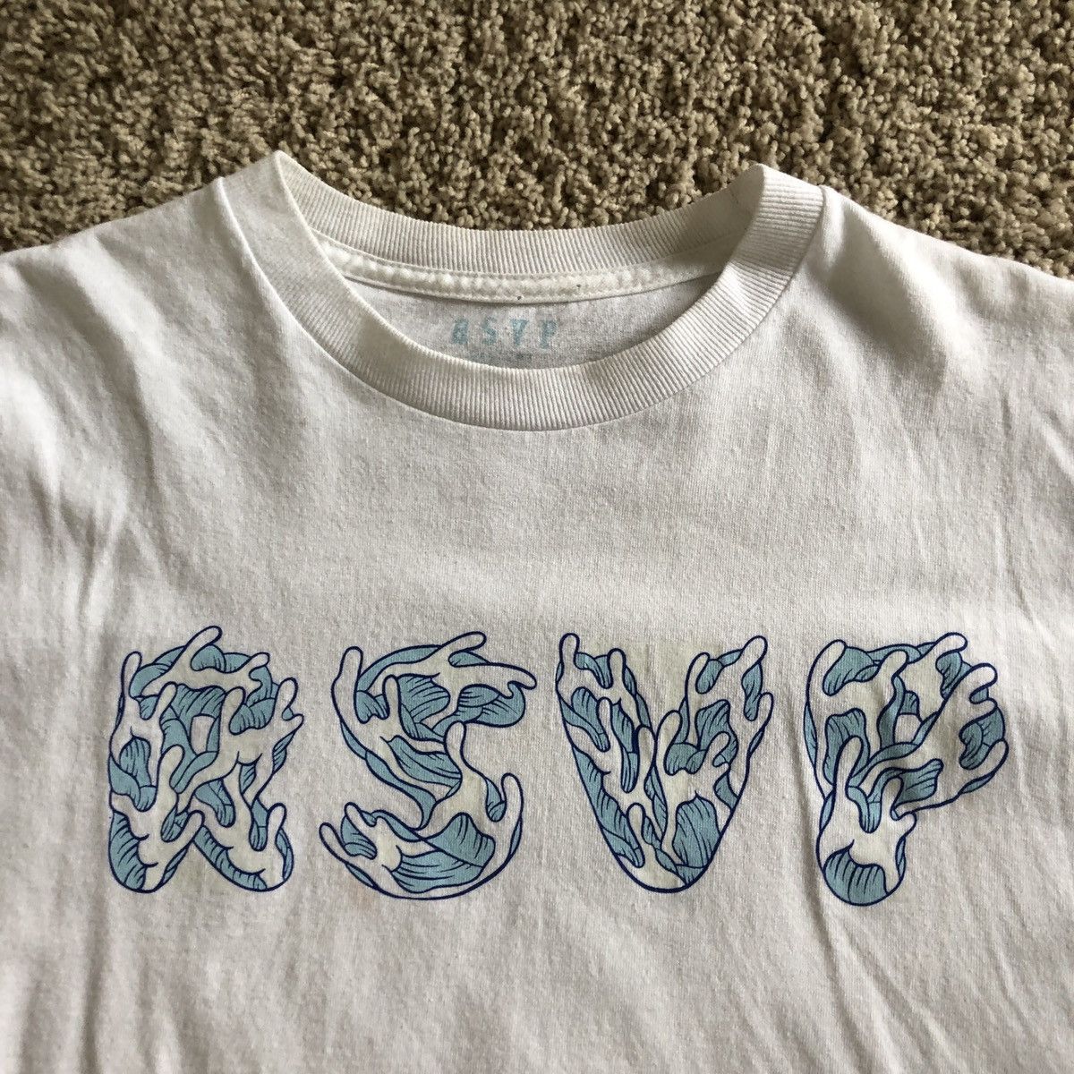 Aaron Kai GiTD GLOW iN THE DARK WAVES TEE RSVP GALLERY ViRGiL ABLOH Size US M / EU 48-50 / 2 - 2 Thumbnail