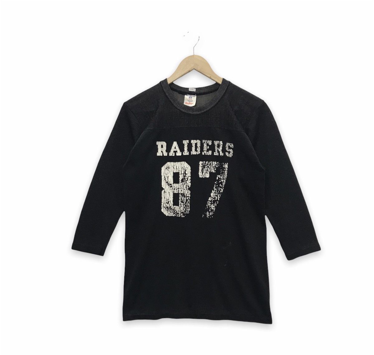 NFL × Vintage Rare!! Vintage Oakland Raiders Long Sleeve Tee Size US L / EU 52-54 / 3 - 1 Thumbnail
