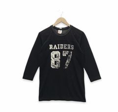 Las Vegas Raiders Long Sleeve Shirt Thermal Waffle NFL Official Men’s M NWT  $45