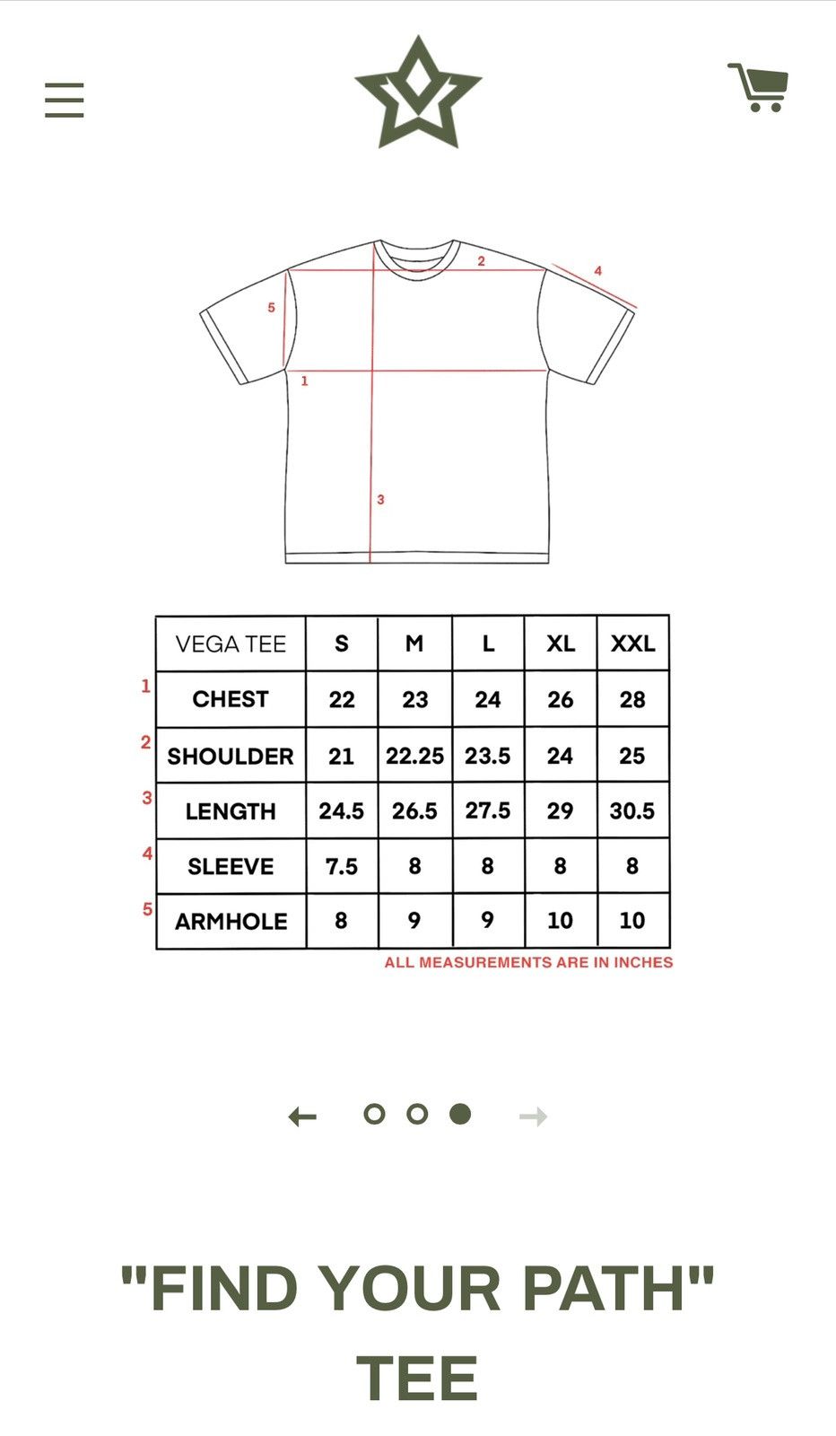 Japanese Brand VEGA FiND YOUR PATH TEE VEGA.RiP Size US L / EU 52-54 / 3 - 10 Thumbnail