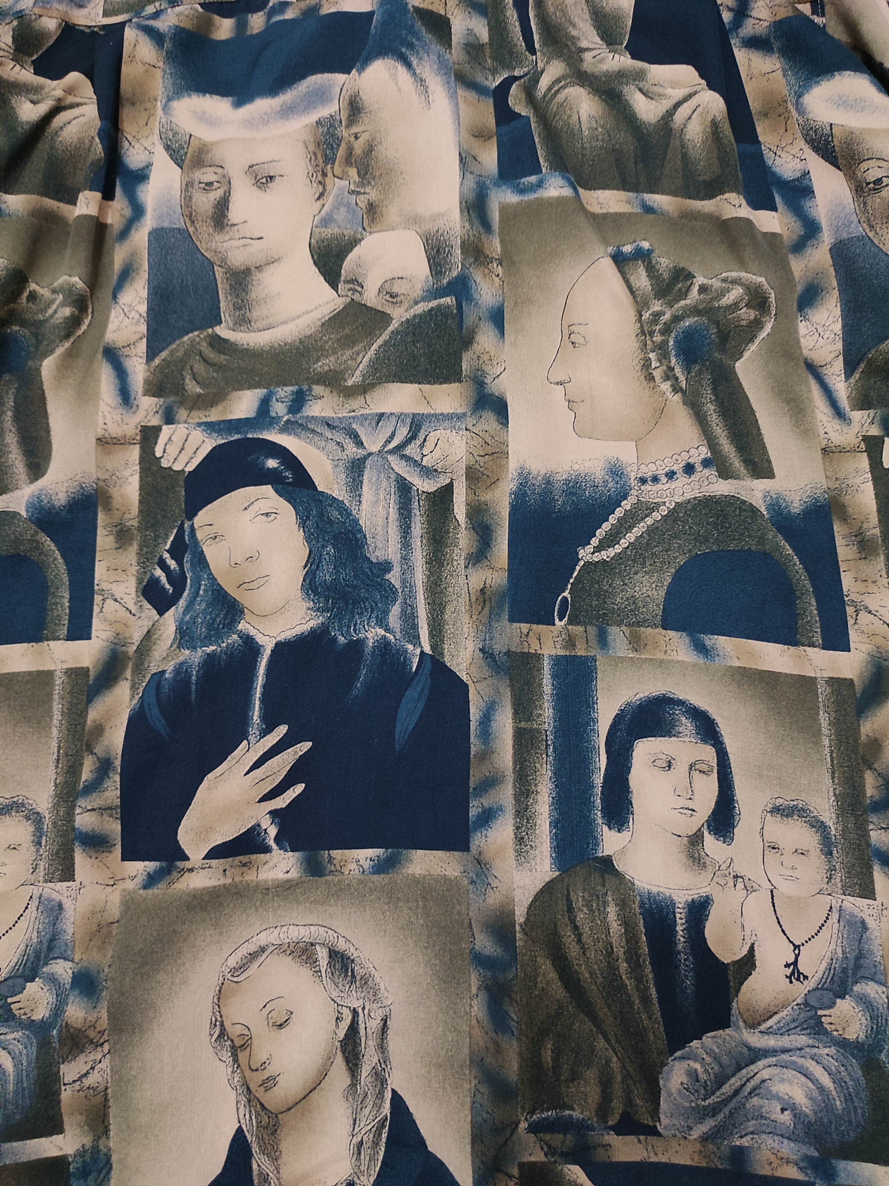 Other 🔥Antique Marie Fullprint Art Shirt Size US M / EU 48-50 / 2 - 8 Thumbnail