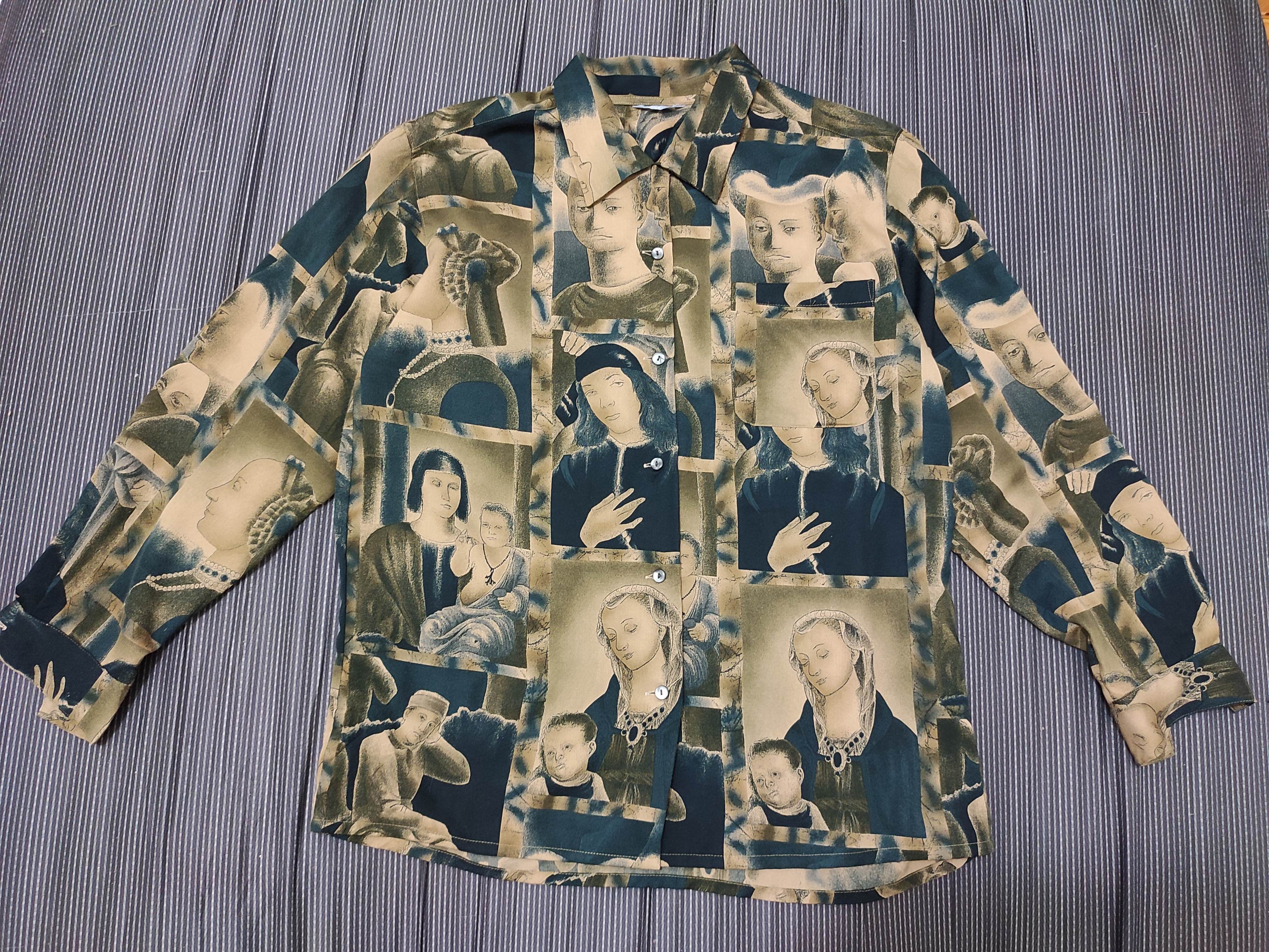 Other 🔥Antique Marie Fullprint Art Shirt Size US M / EU 48-50 / 2 - 3 Thumbnail