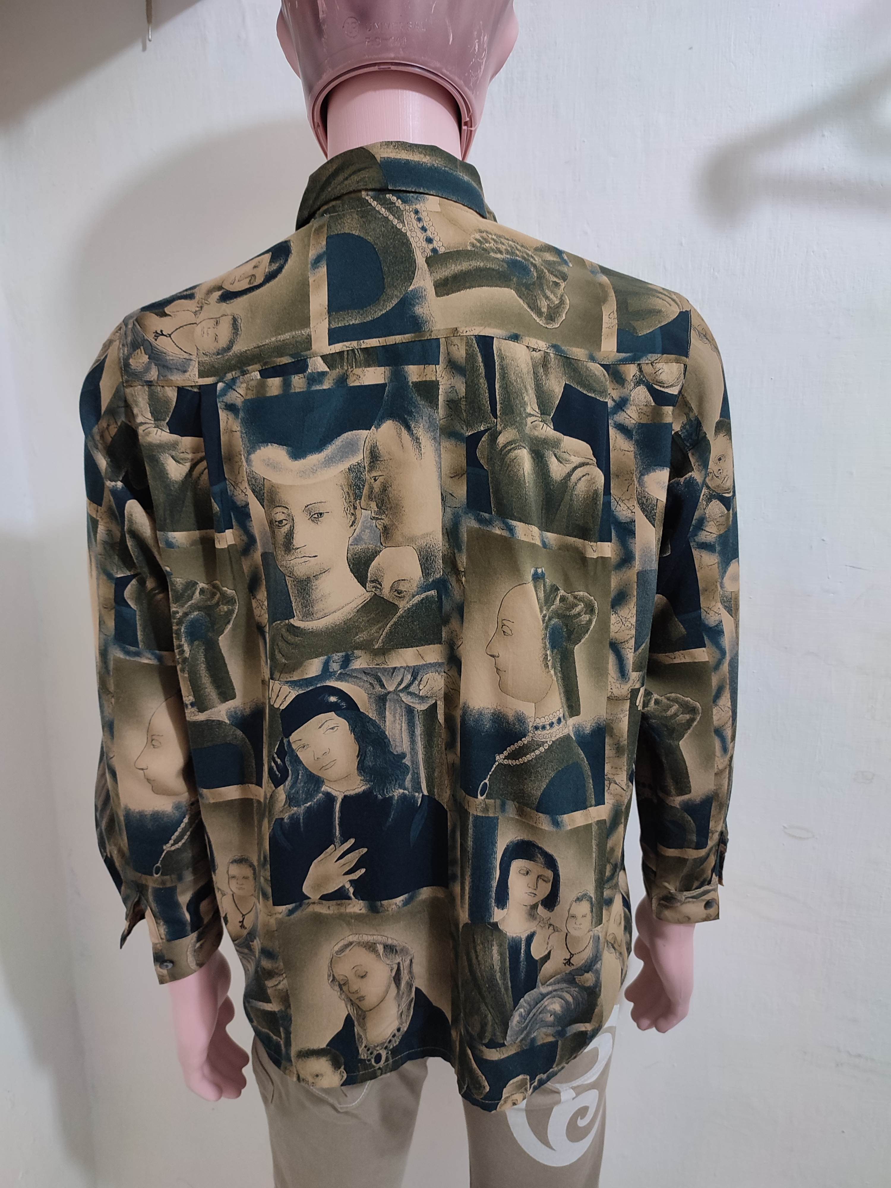 Other 🔥Antique Marie Fullprint Art Shirt Size US M / EU 48-50 / 2 - 1 Thumbnail