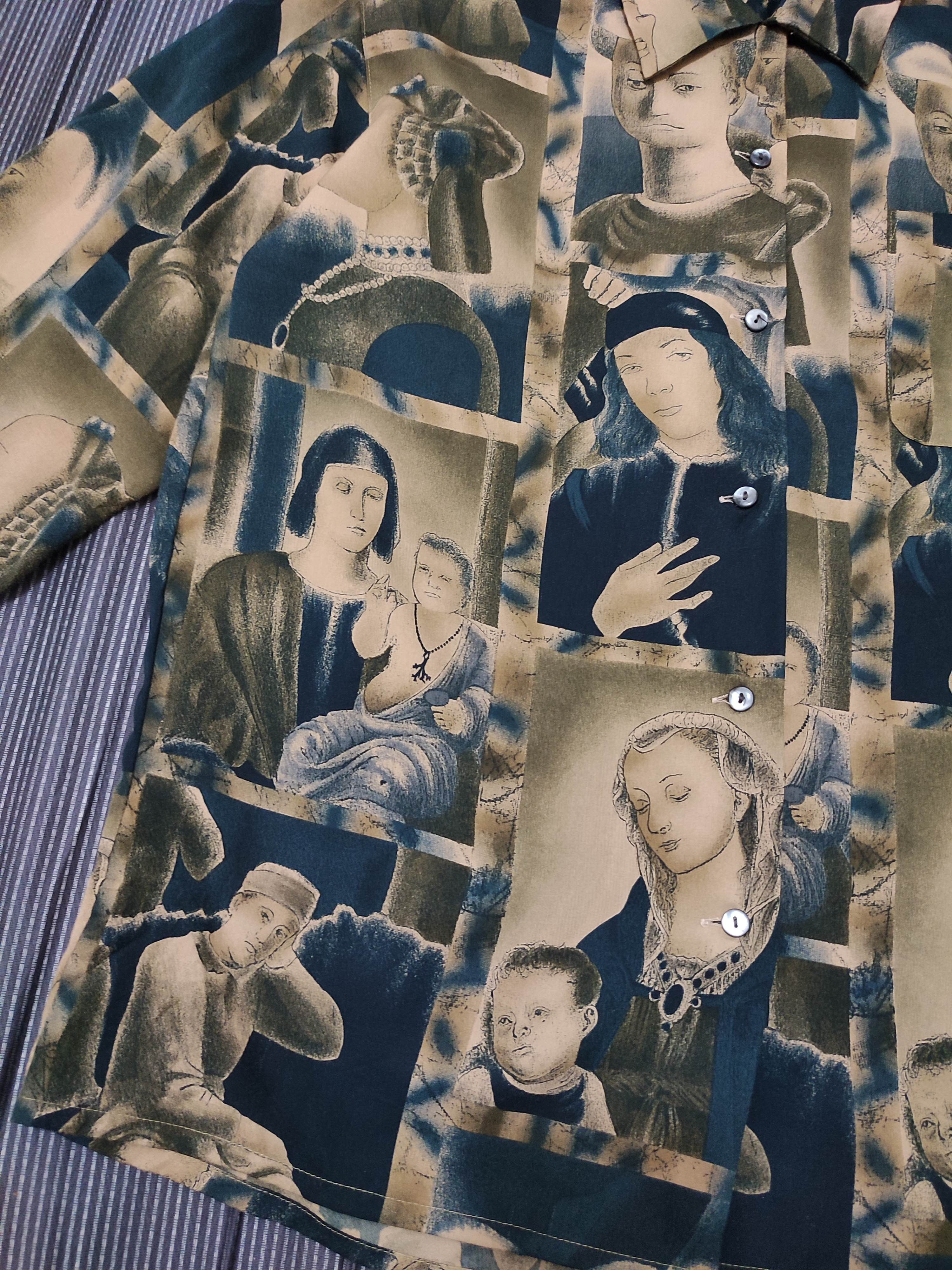 Other 🔥Antique Marie Fullprint Art Shirt Size US M / EU 48-50 / 2 - 4 Thumbnail