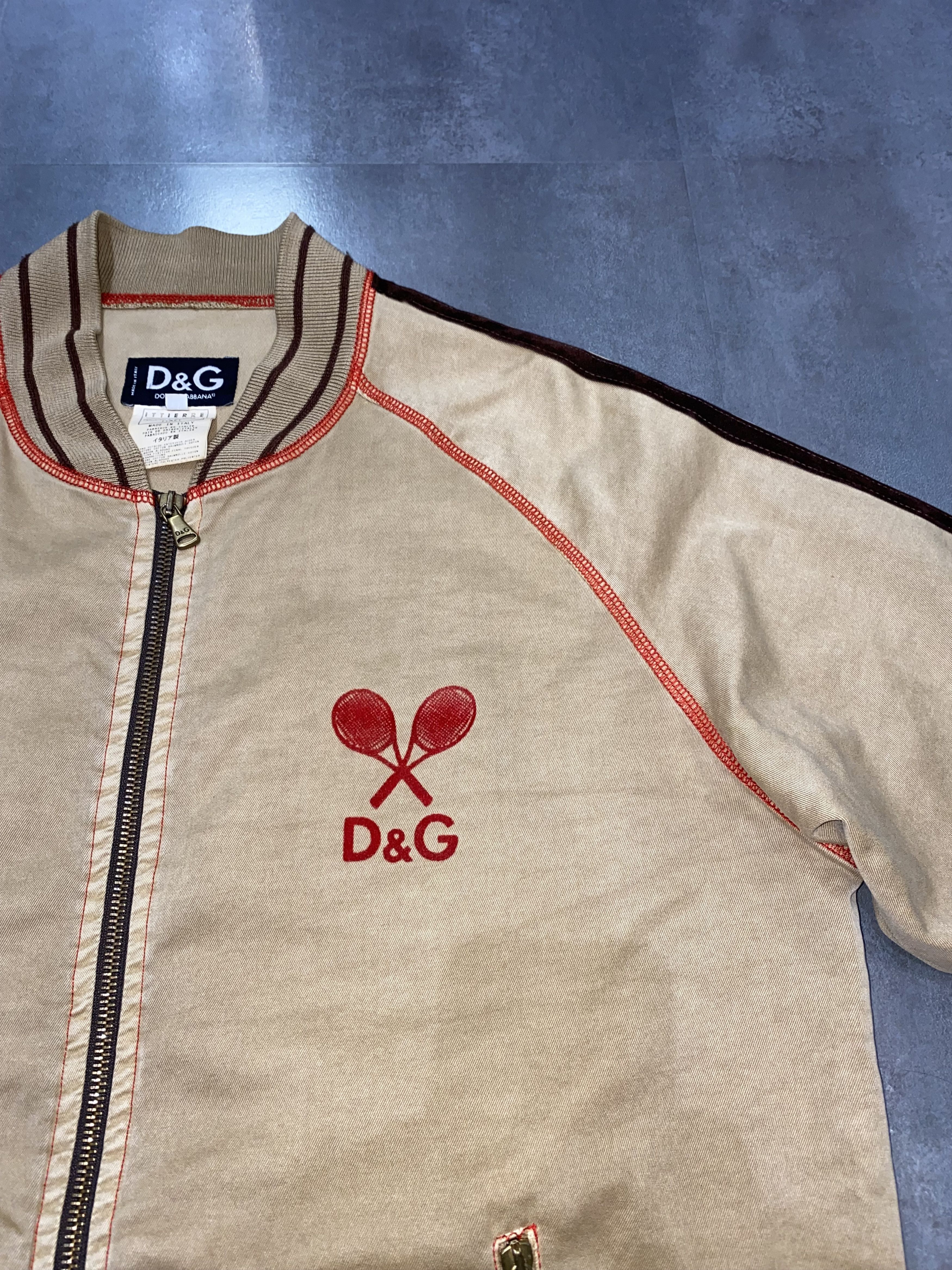 Dolce & Gabbana Dolce & Gabbana "Mister Coach" Jacket Velour Details Size US L / EU 52-54 / 3 - 9 Thumbnail