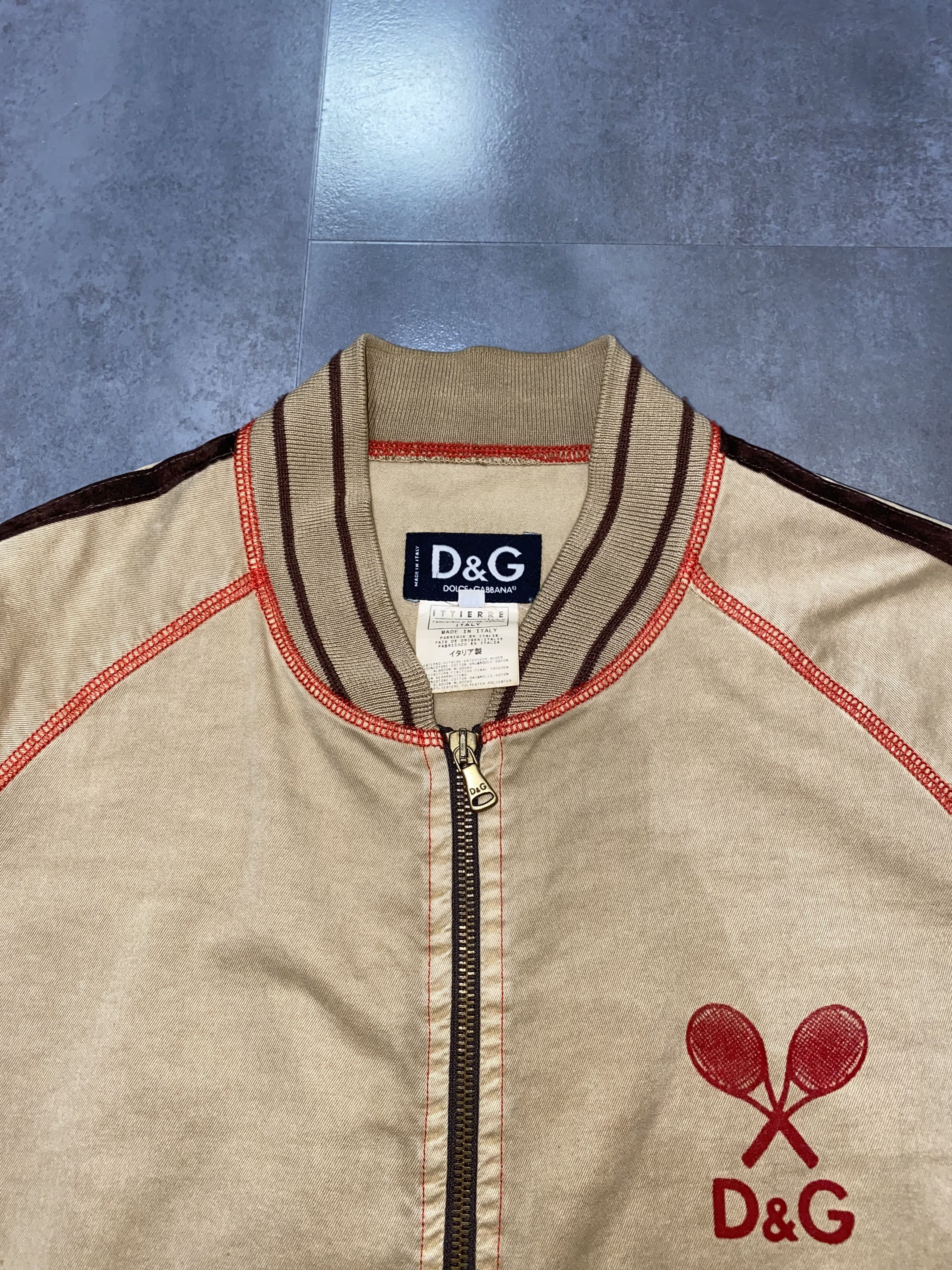 Dolce & Gabbana Dolce & Gabbana "Mister Coach" Jacket Velour Details Size US L / EU 52-54 / 3 - 10 Thumbnail